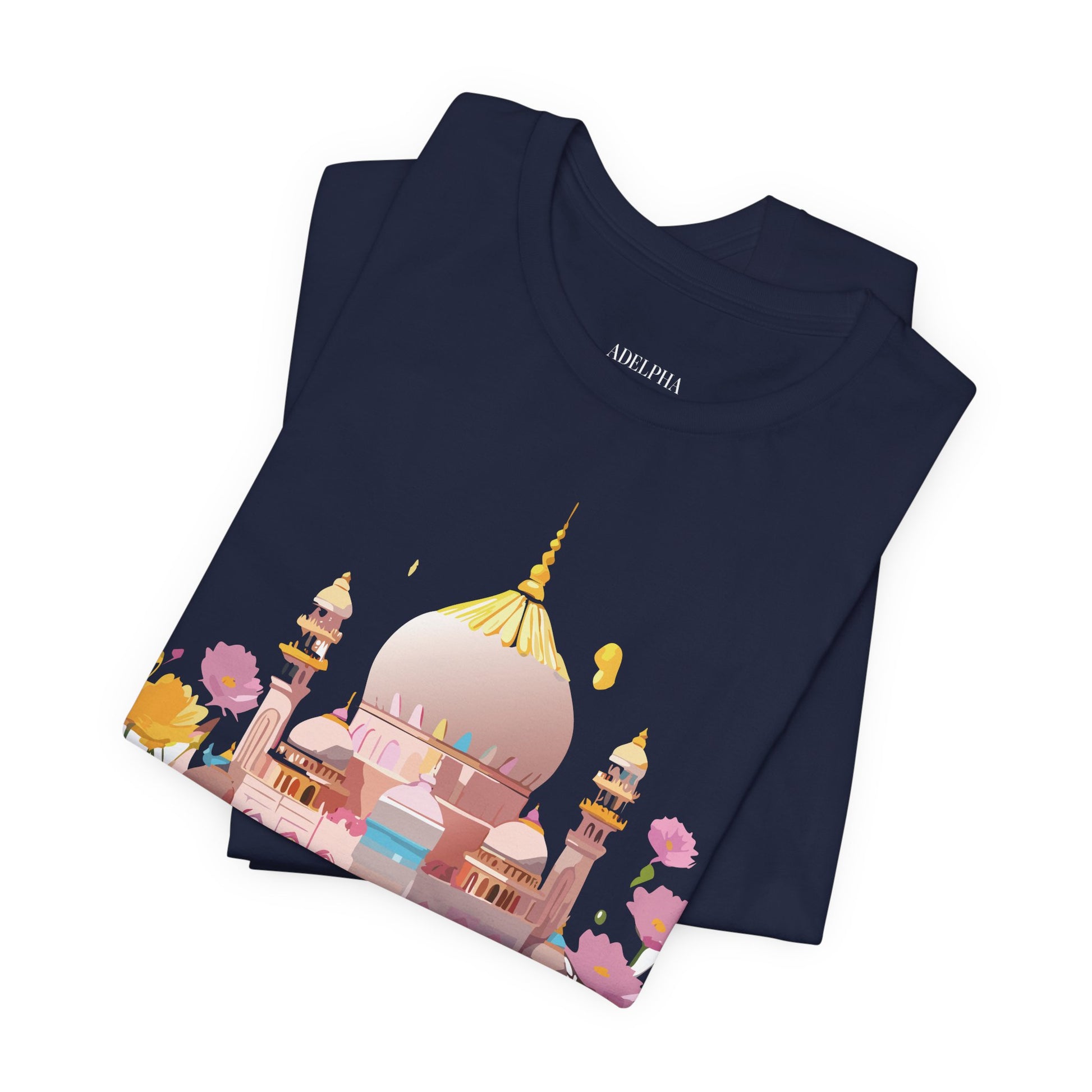 Natural Cotton Tee Shirt - Bukhara, Uzbekistan Printify