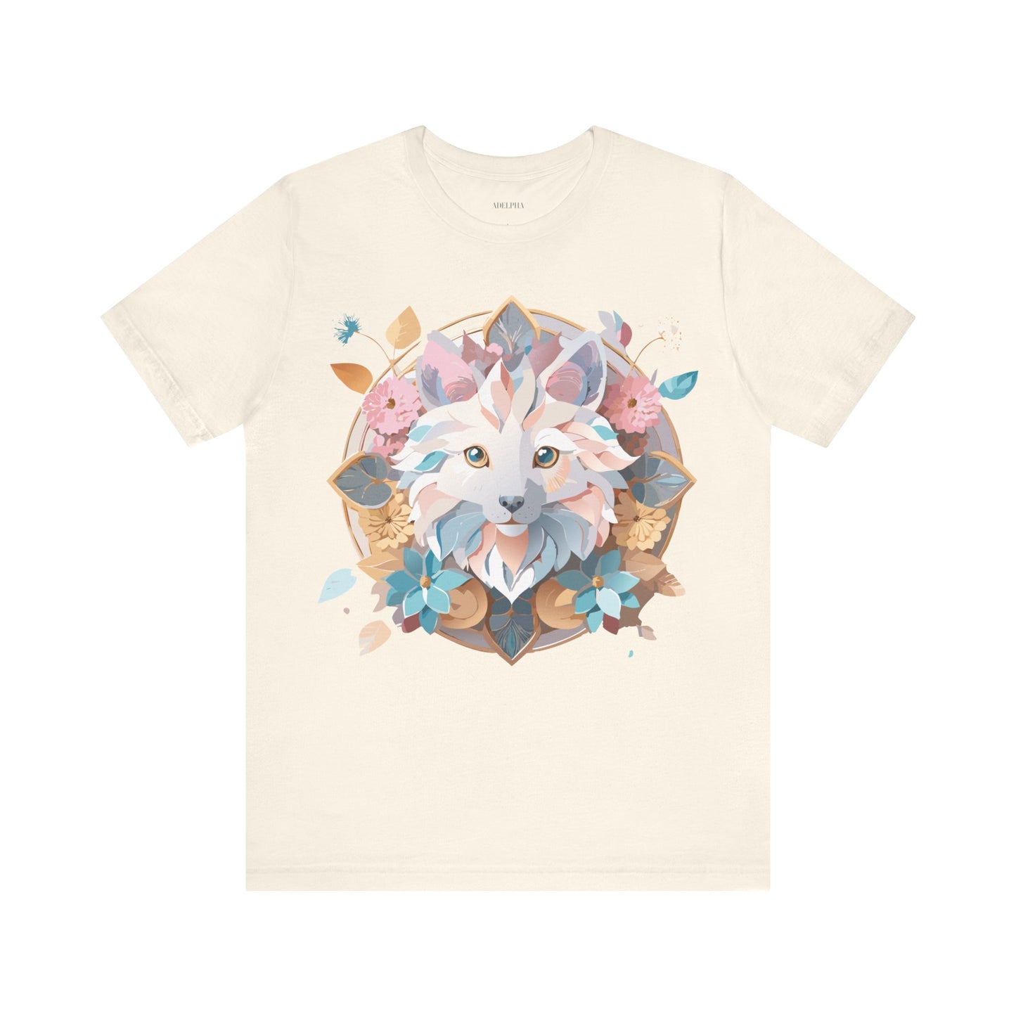 Natural Cotton Tee Shirt - Medallion Collection Printify