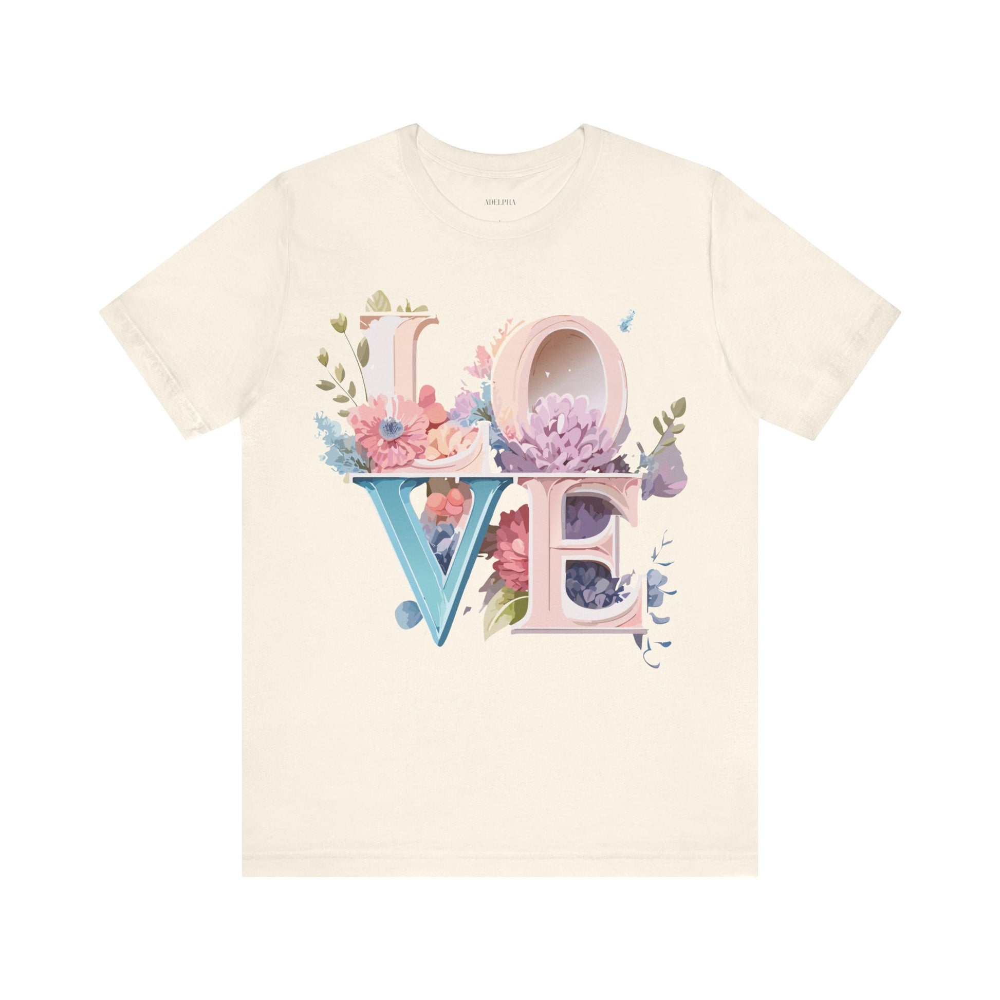 Natural Cotton Tee Shirt - Love story Collection Printify