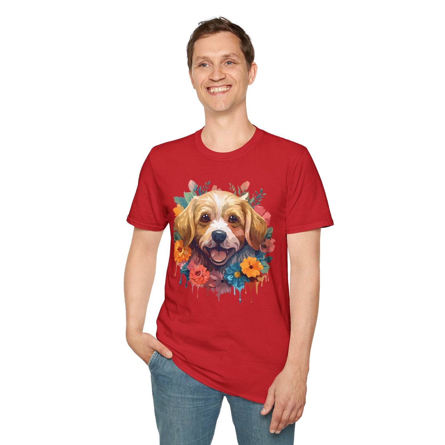 Dog Shirt, Shirt with Dog, Animal Tee, Shirt with Animals