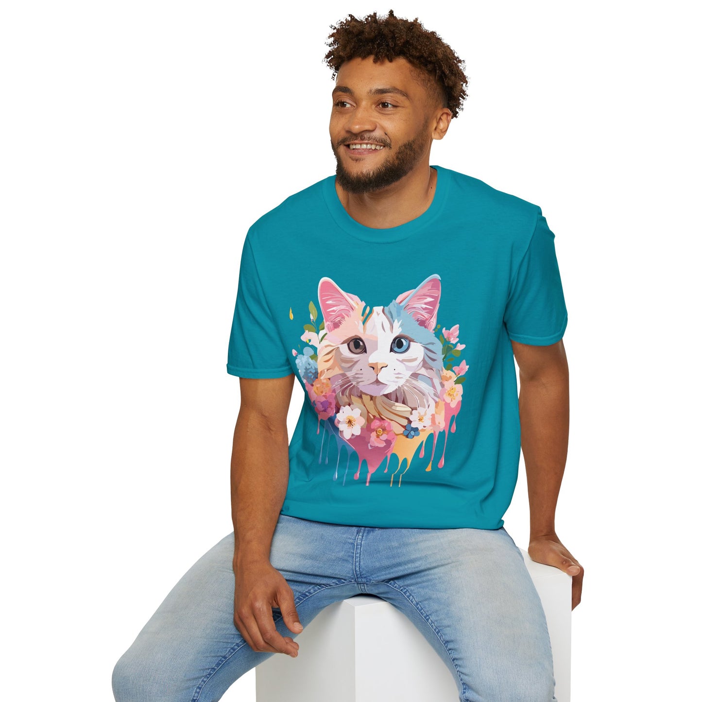 Cat Shirt, Shirt with Cat, Cats Tee, Kitten Tee
