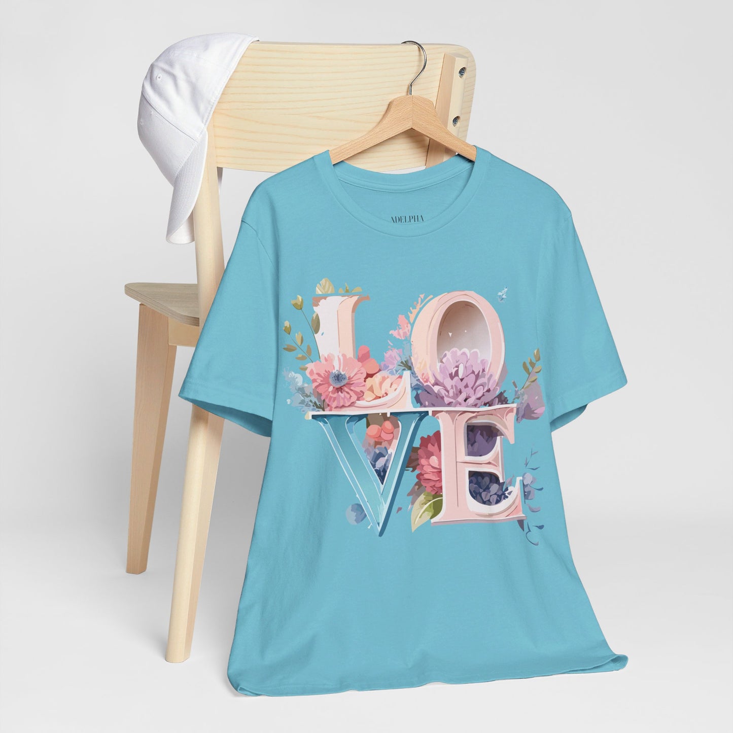 Natural Cotton Tee Shirt - Love story Collection Printify