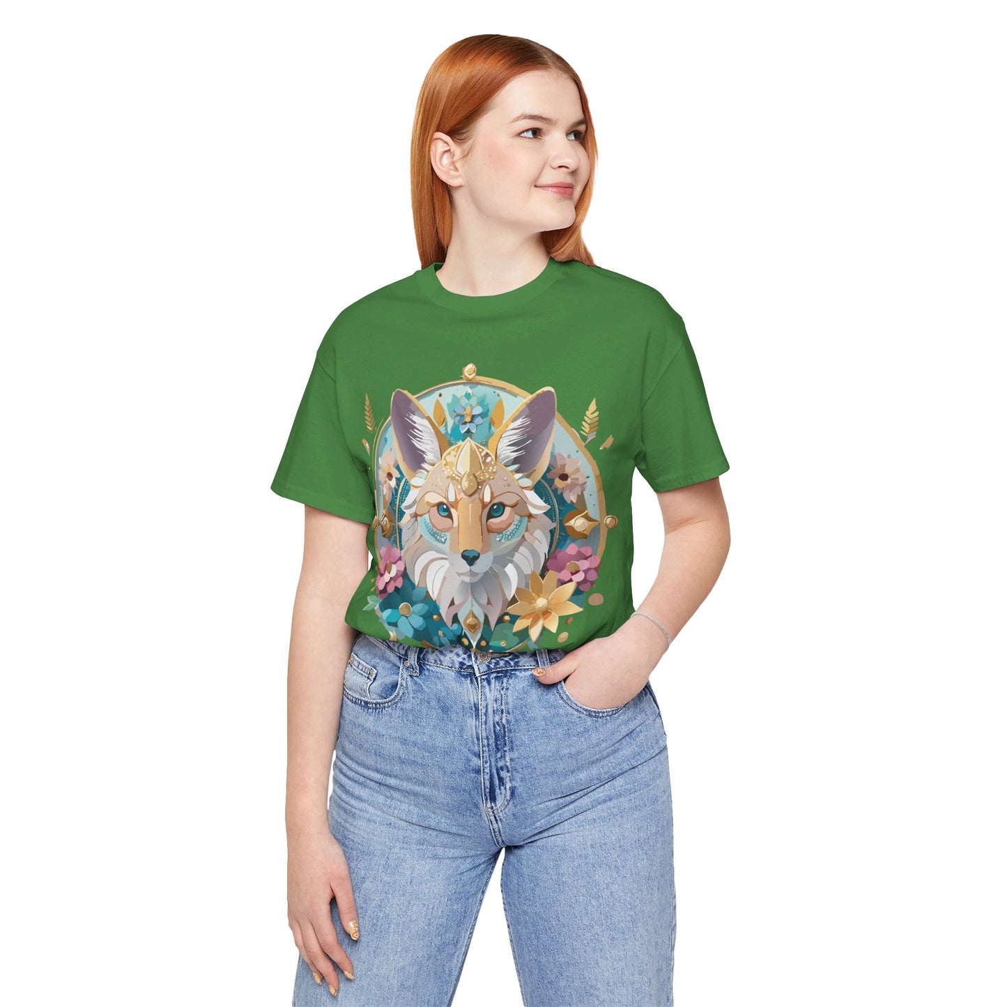 Natural Cotton Tee Shirt - Medallion Collection Printify