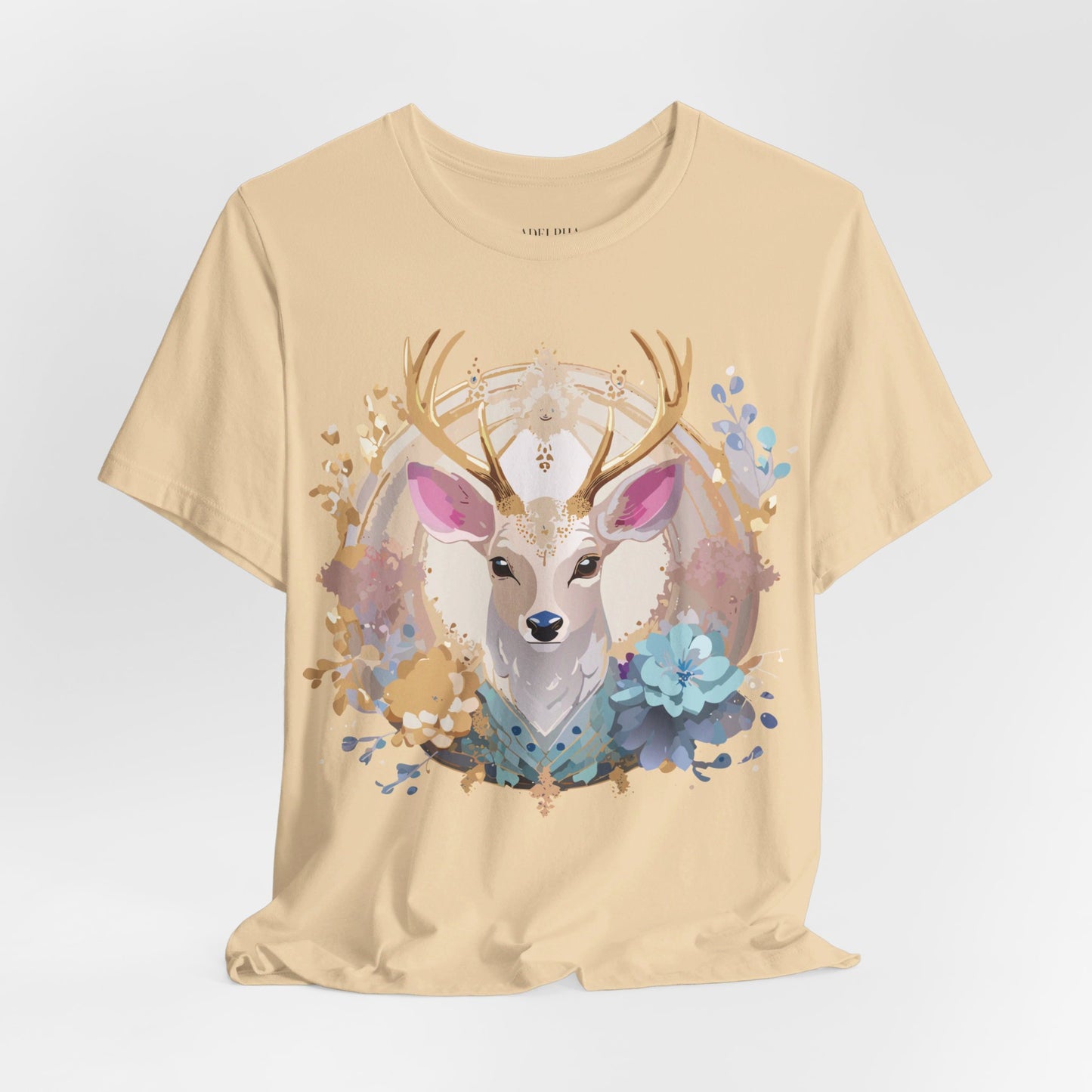 Natural Cotton Tee Shirt - Medallion Collection Printify