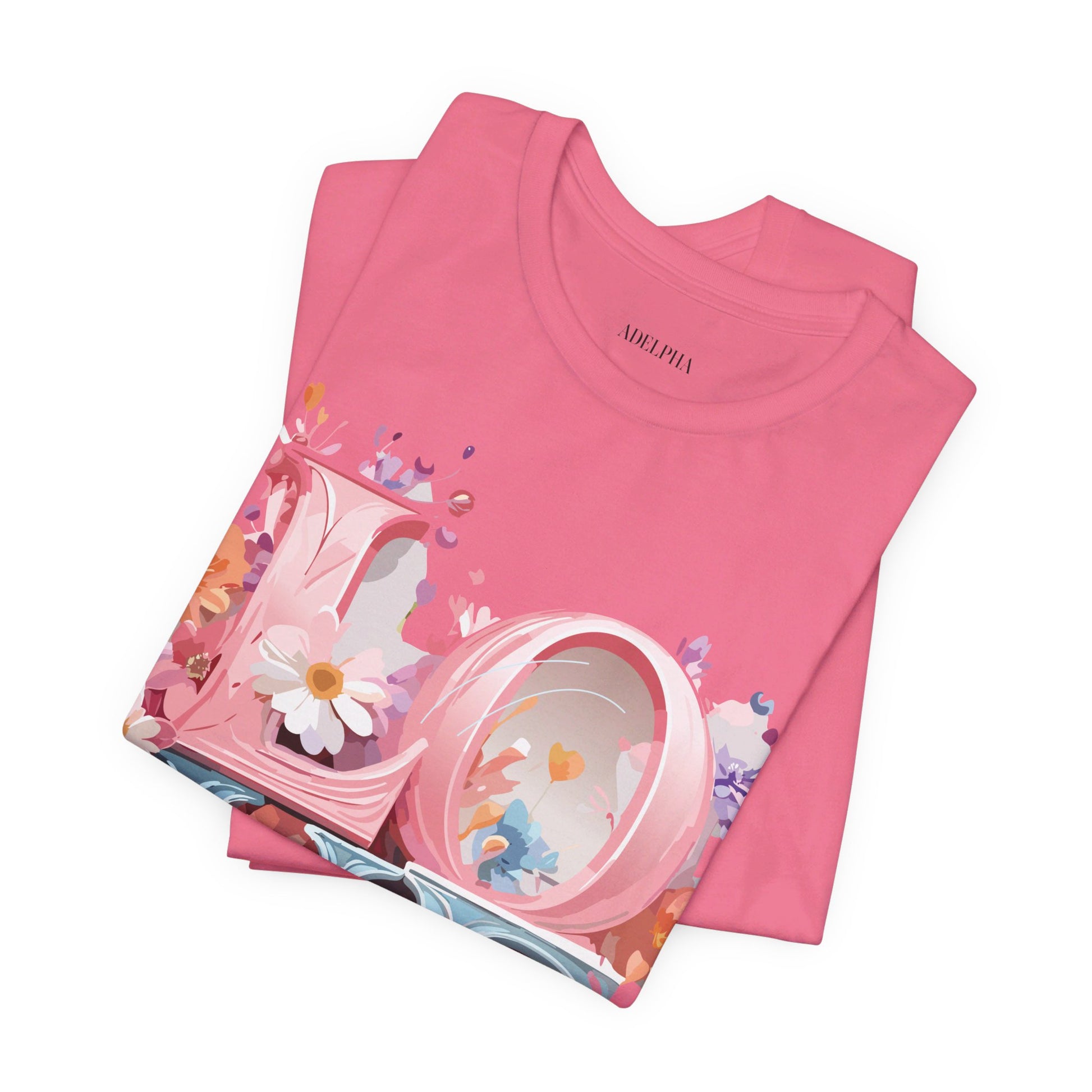 Natural Cotton Tee Shirt - Love story Collection Printify