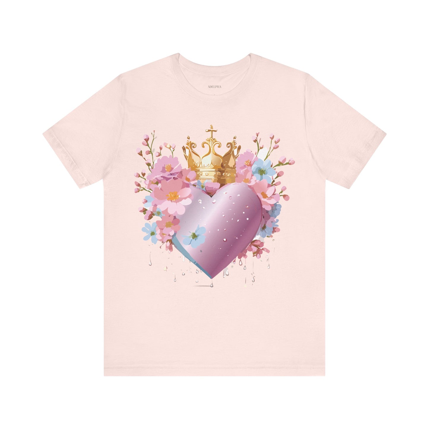 Natural Cotton Tee Shirt - Love story Collection Printify