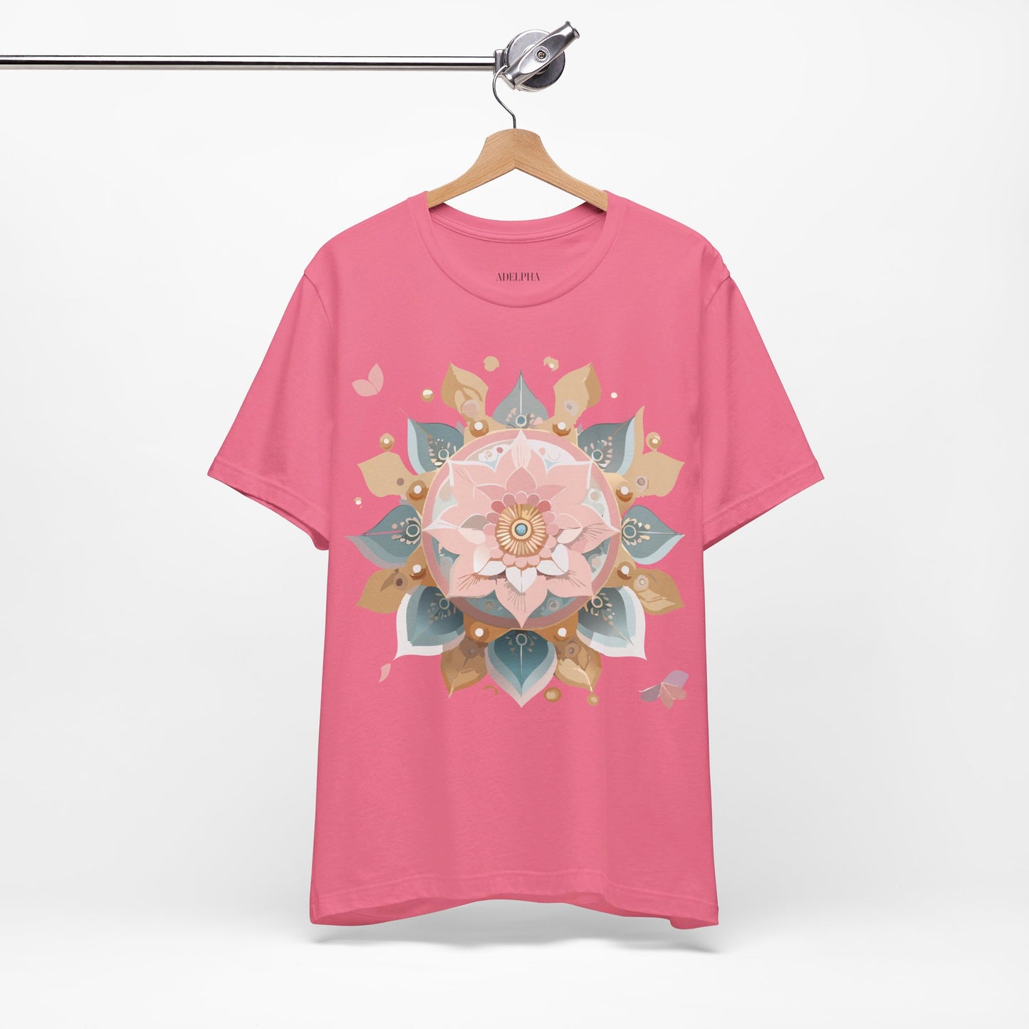 Natural Cotton Tee Shirt - Medallion Collection Printify