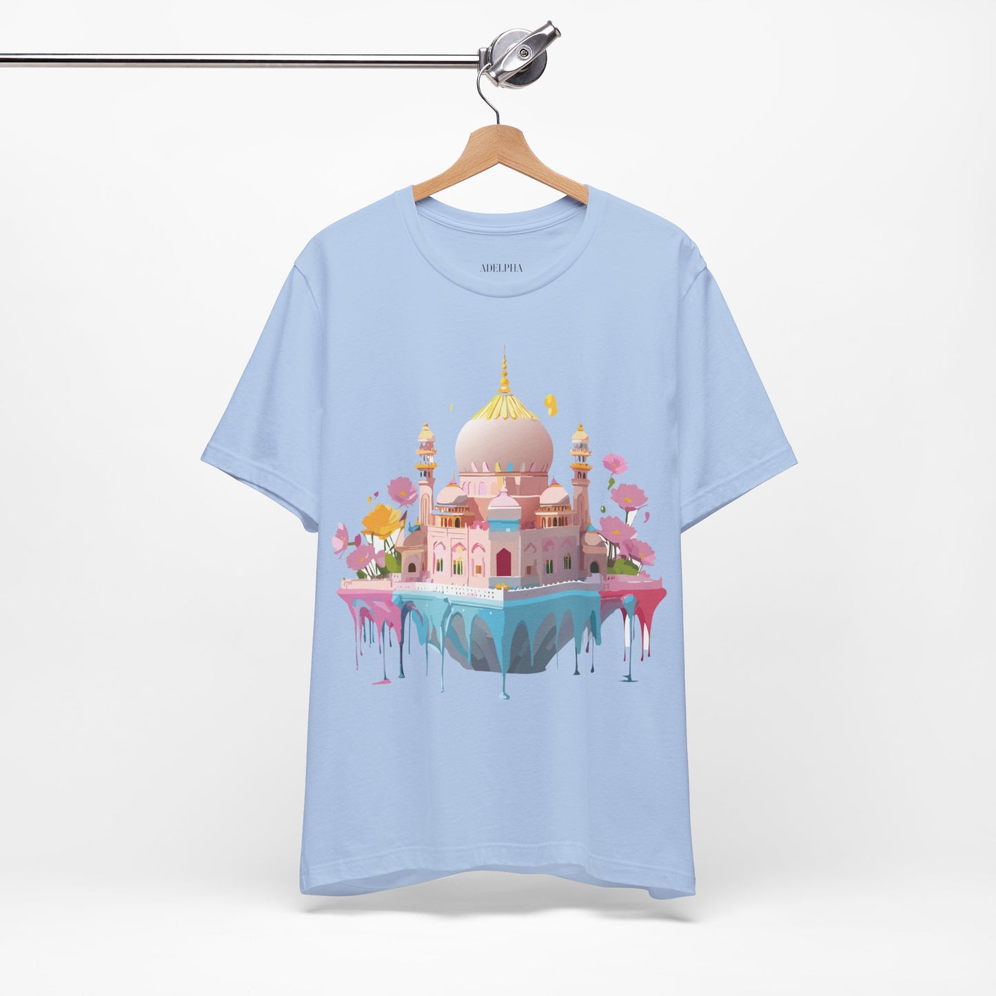Natural Cotton Tee Shirt - Bukhara, Uzbekistan Printify