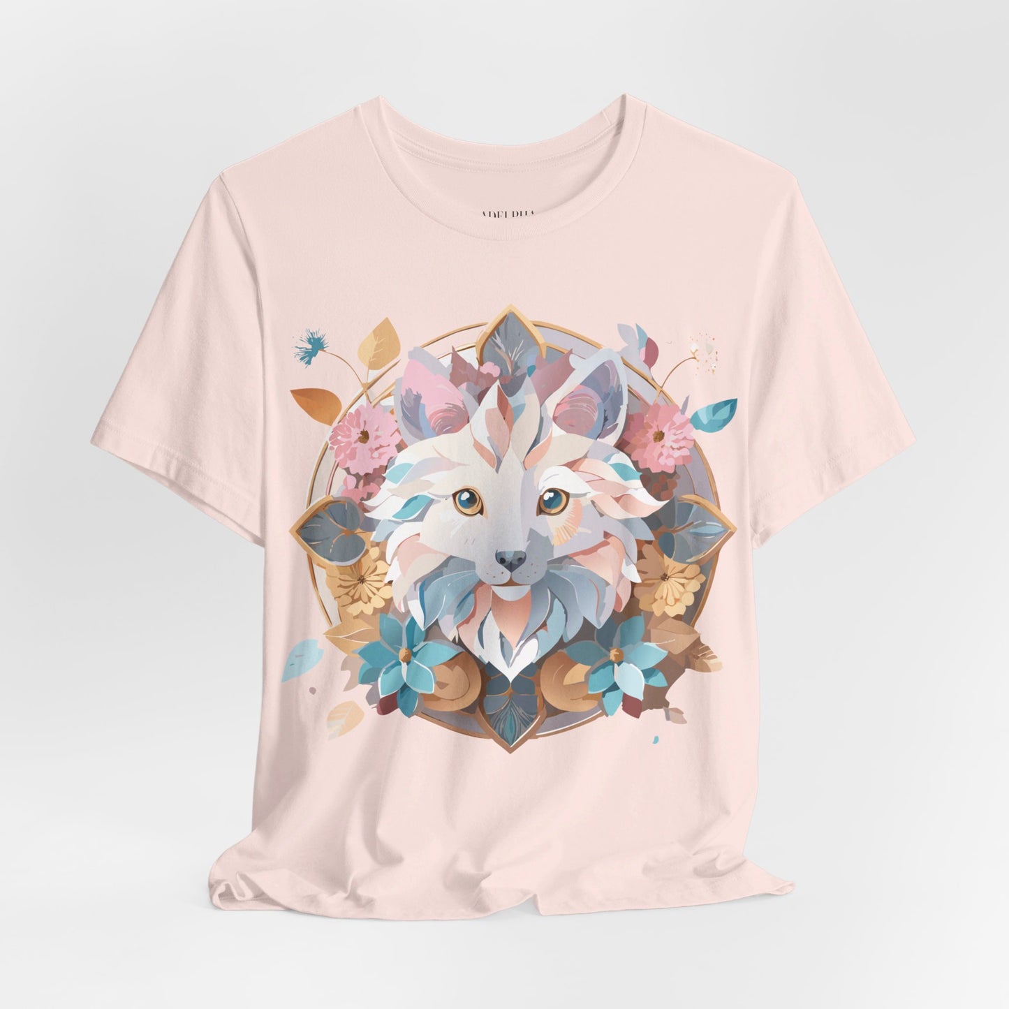 Natural Cotton Tee Shirt - Medallion Collection Printify