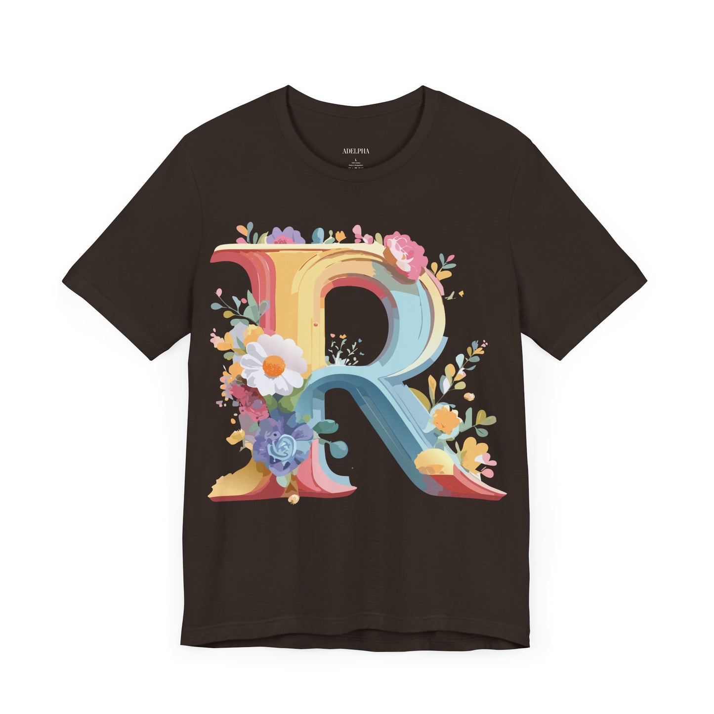 Letter Shirt, Letter R Shirt - ADELPHA