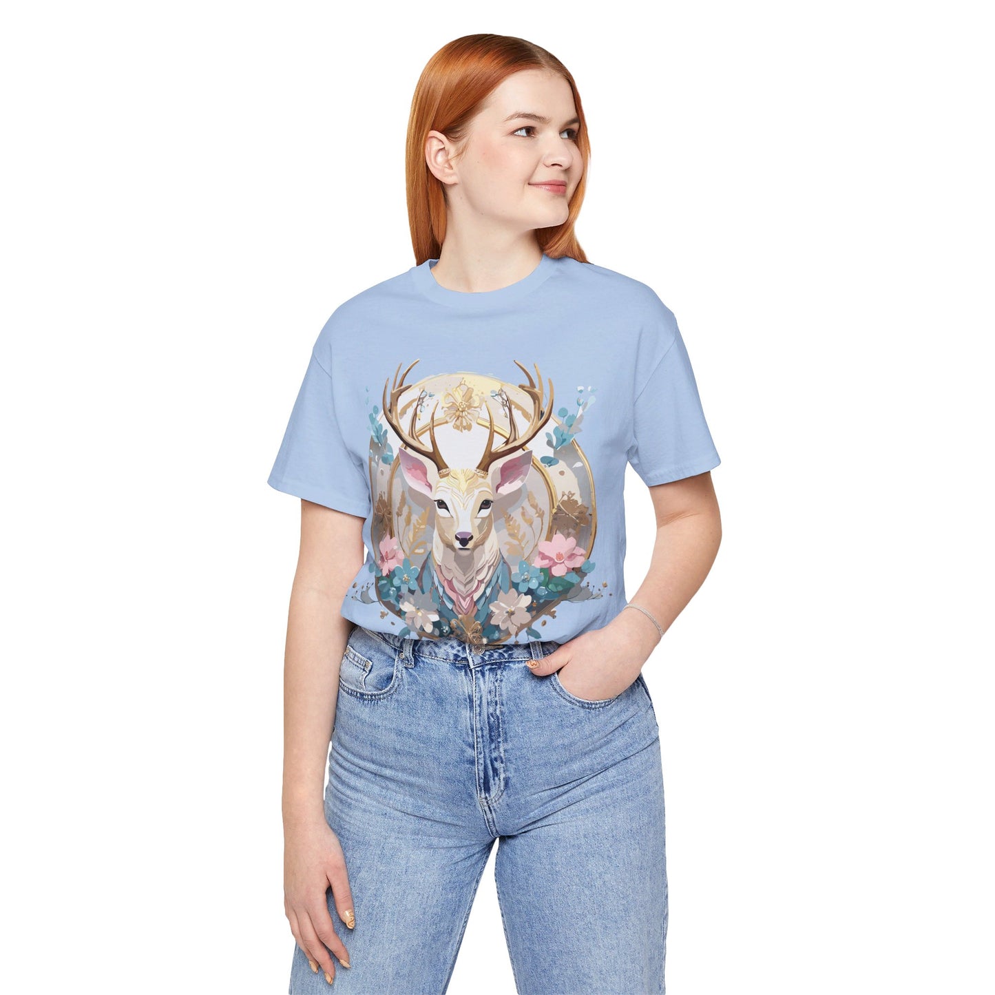 Natural Cotton Tee Shirt - Medallion Collection Printify