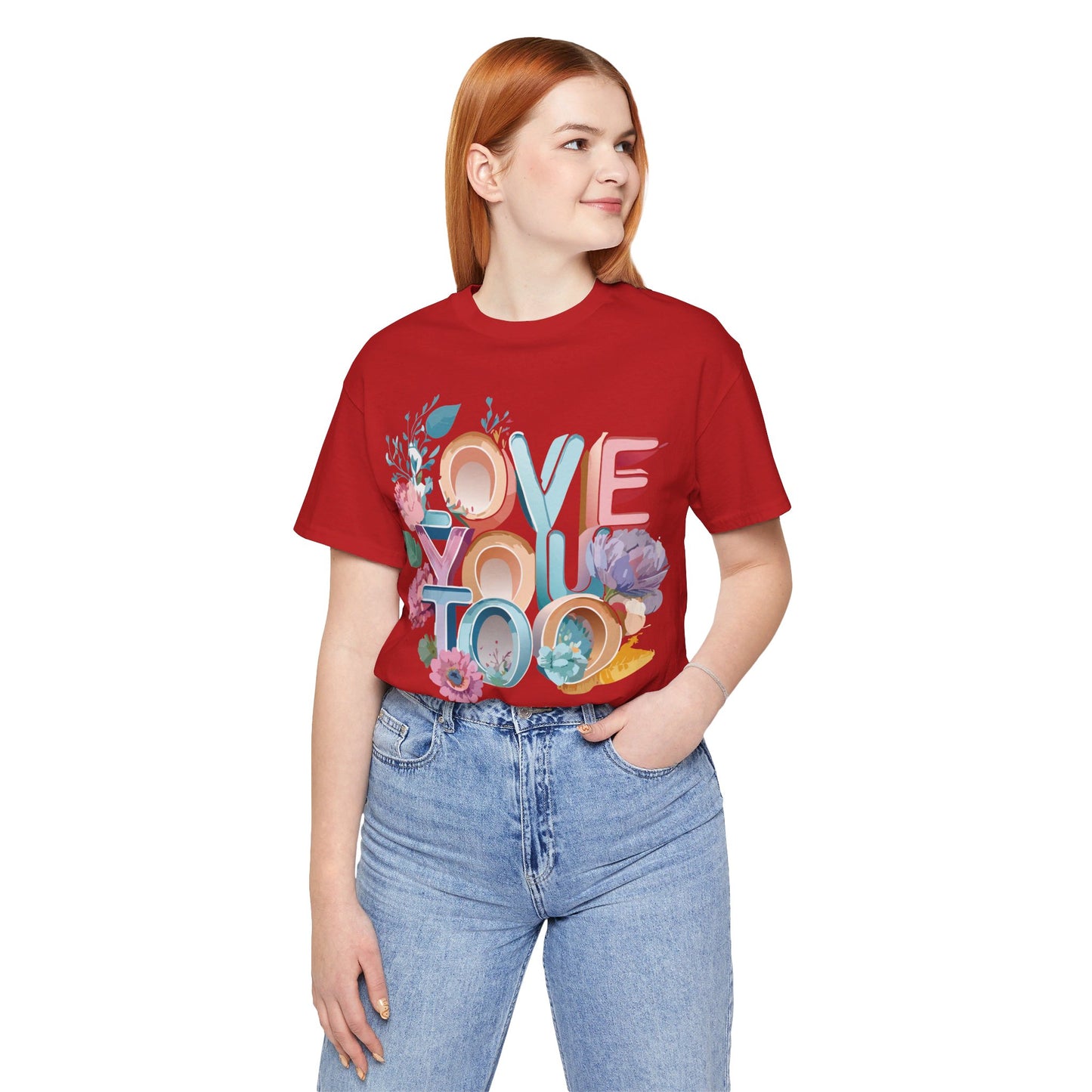 Natural Cotton Tee Shirt - Love Story Collection Printify
