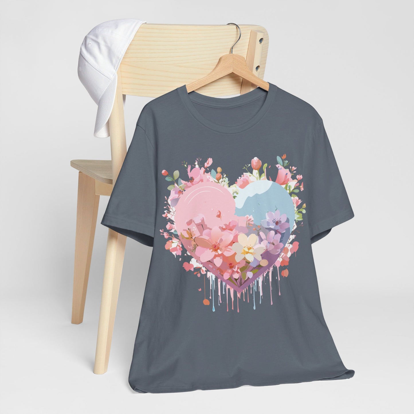 Natural Cotton Tee Shirt - Love Story Collection Printify