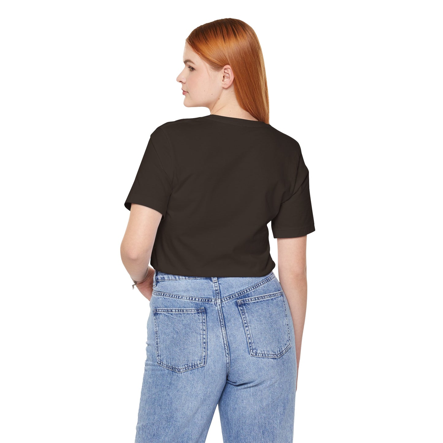 Natural Cotton Tee Shirt - Letters Collection - F Printify