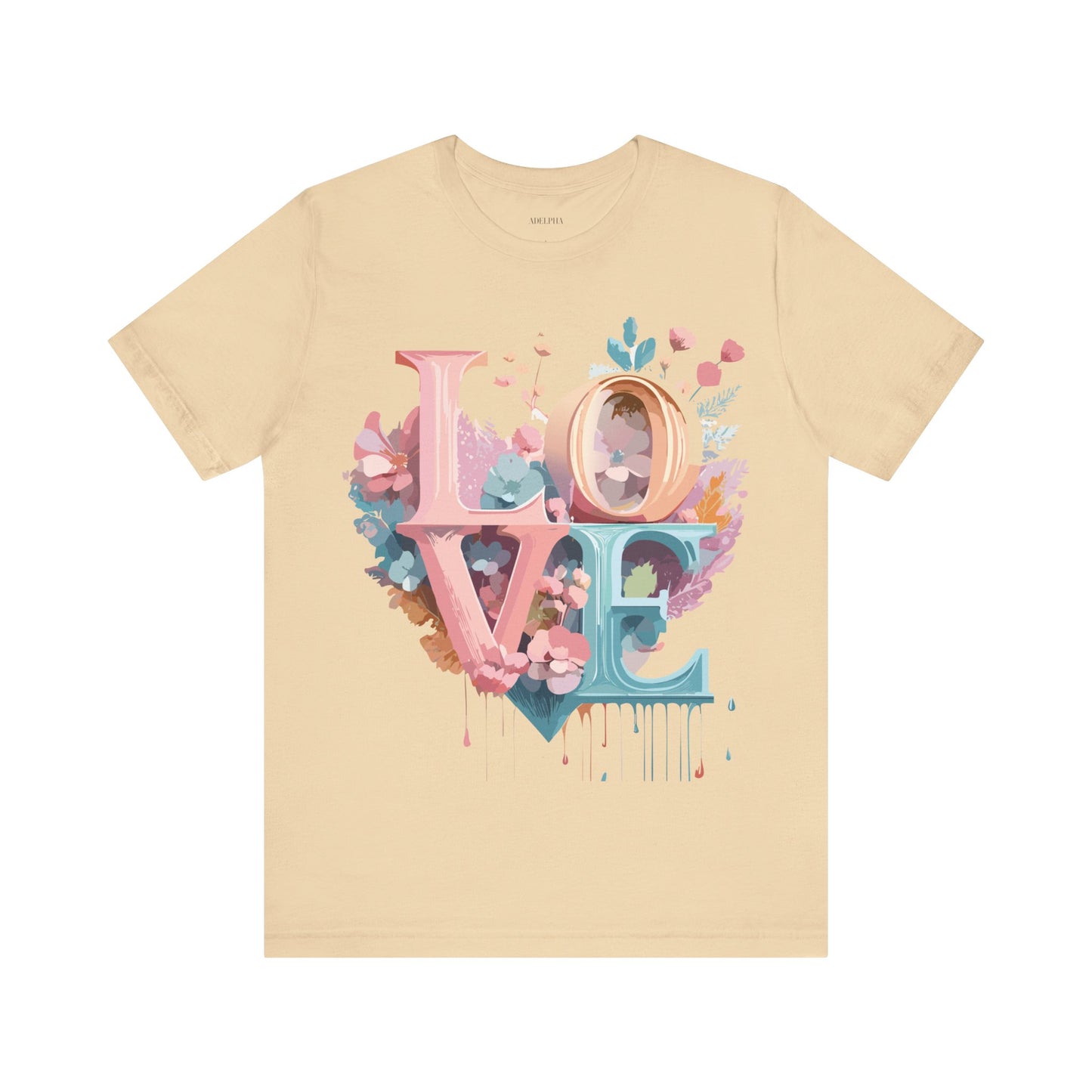 Natural Cotton Tee Shirt - Love story Collection Printify