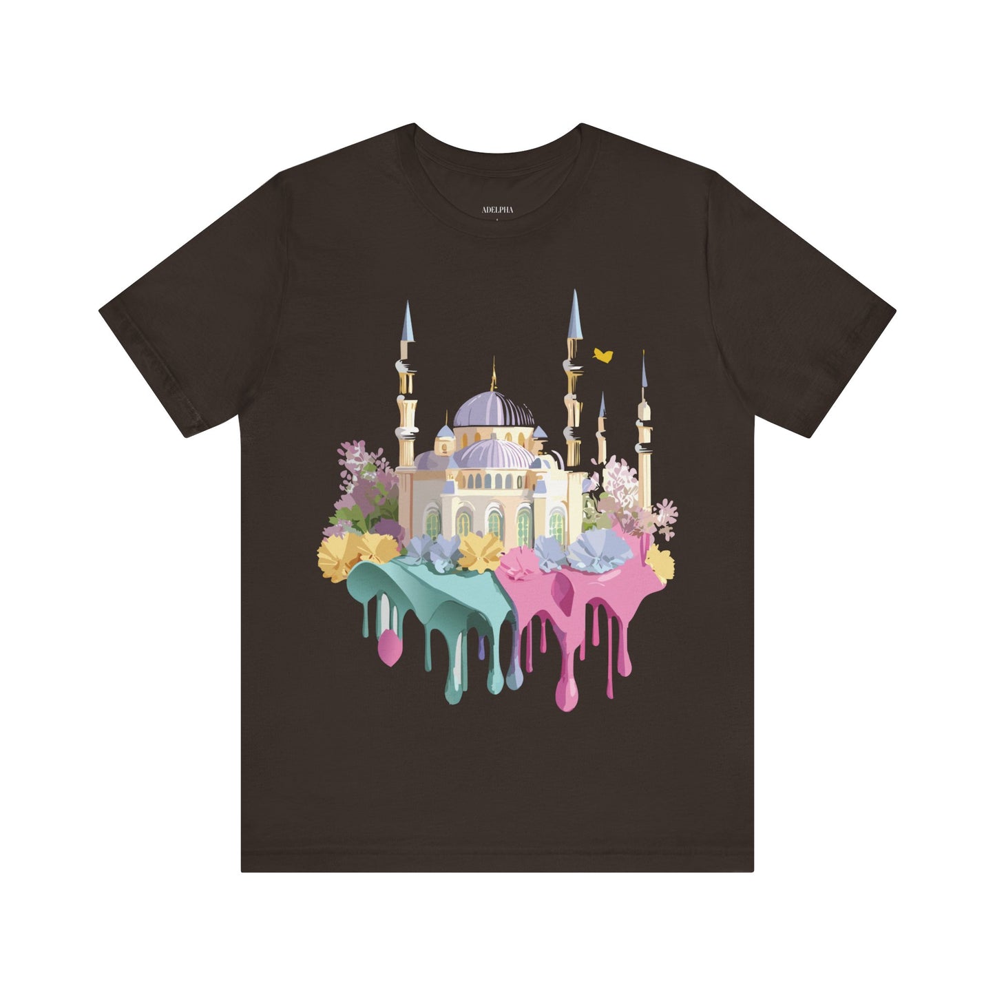 Natural Cotton Tee Shirt - Istanbul, Turkey Printify