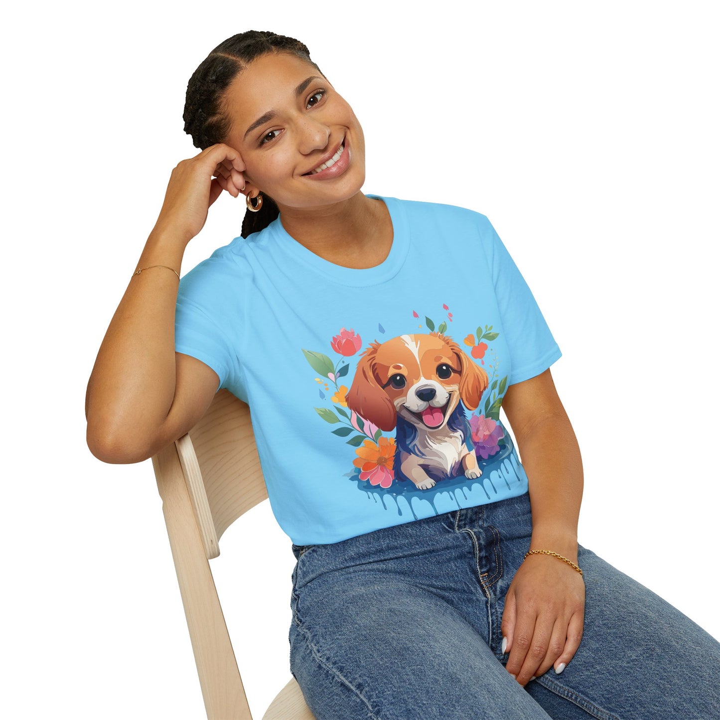 Dog Shirt, Shirt with Dog, Animal Tee, Shirt with Animals