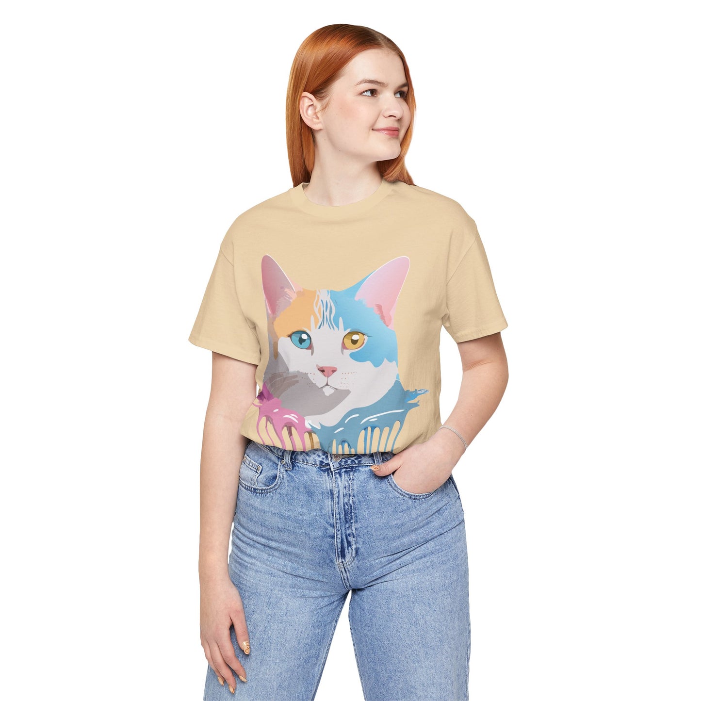 Cat Shirt, Shirt with Cat - ADELPHA