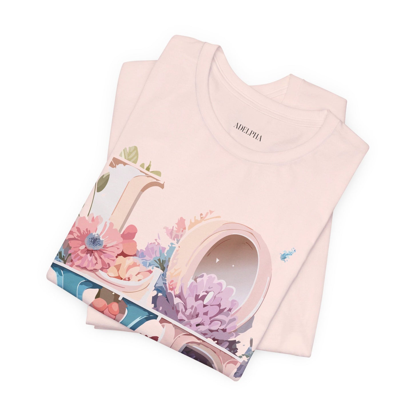 Natural Cotton Tee Shirt - Love story Collection Printify