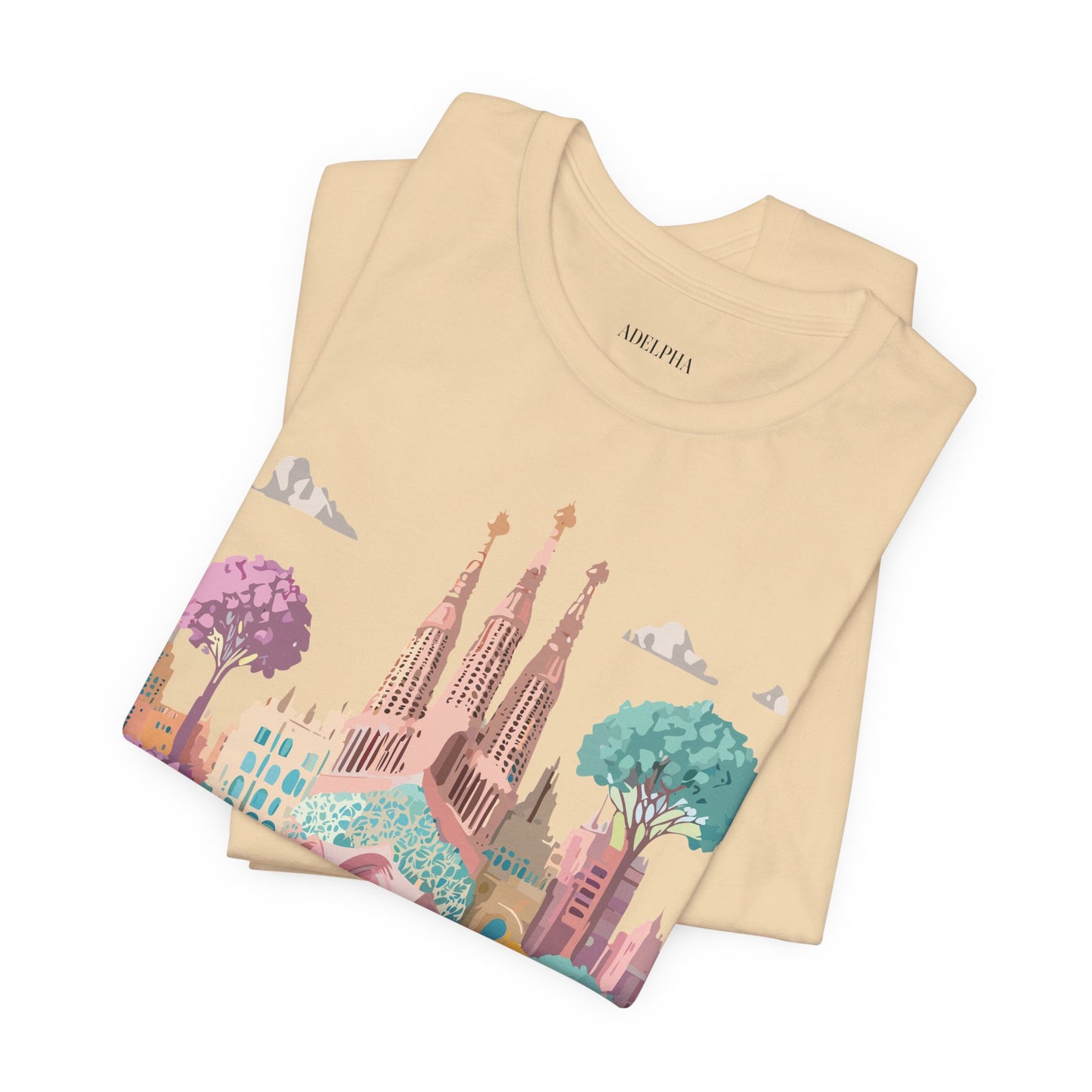 Tourist Shirt, Shirt with Barcelona - ADELPHA