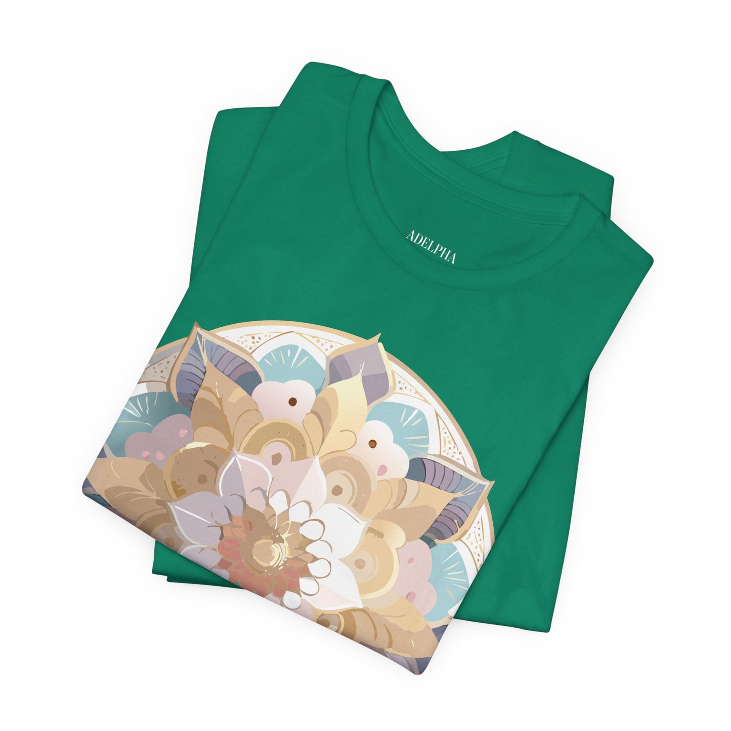 Natural Cotton Tee Shirt - Medallion Collection Printify