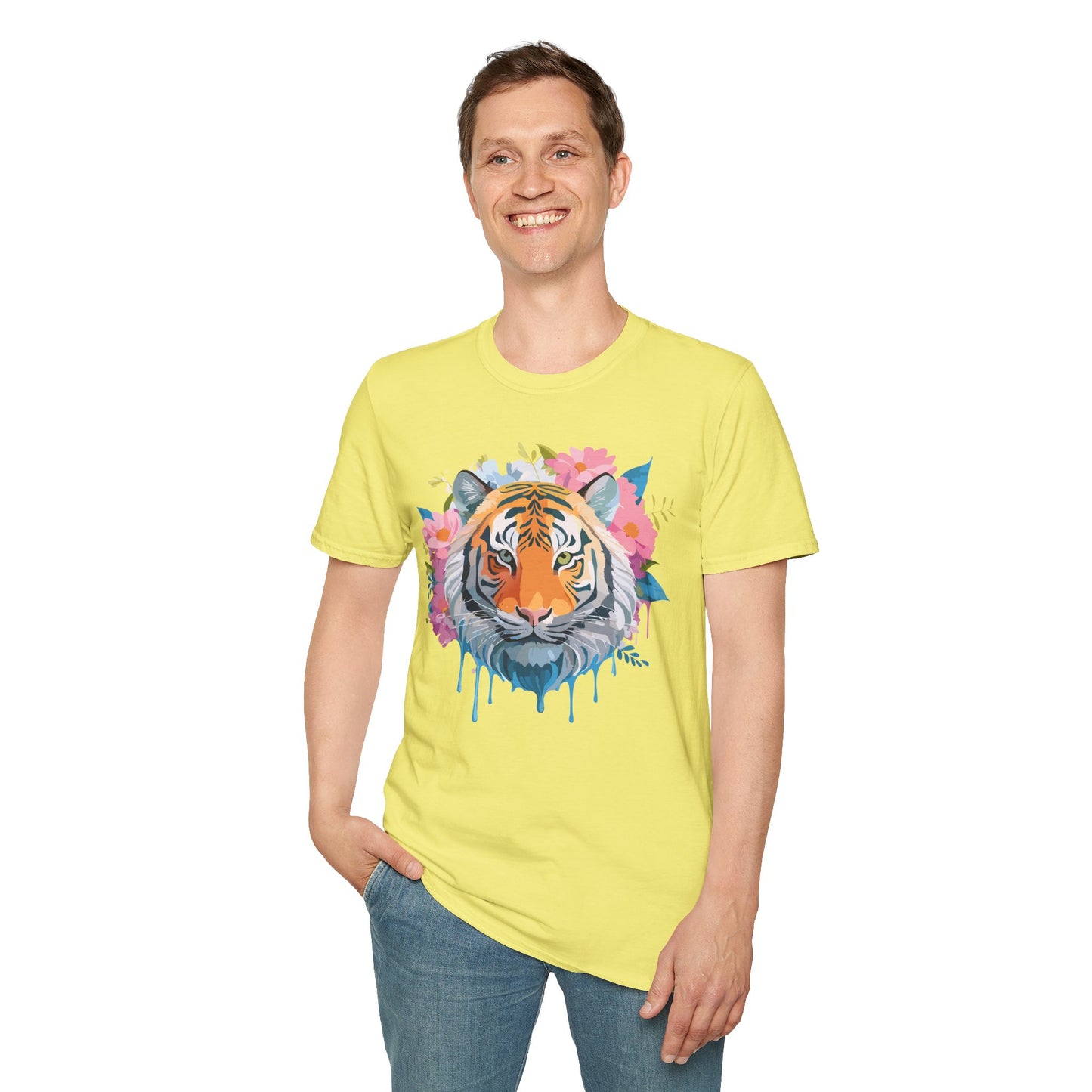 Tiger Shirt, Shirt with Tiger, Animal Tee, Shirt with Animals