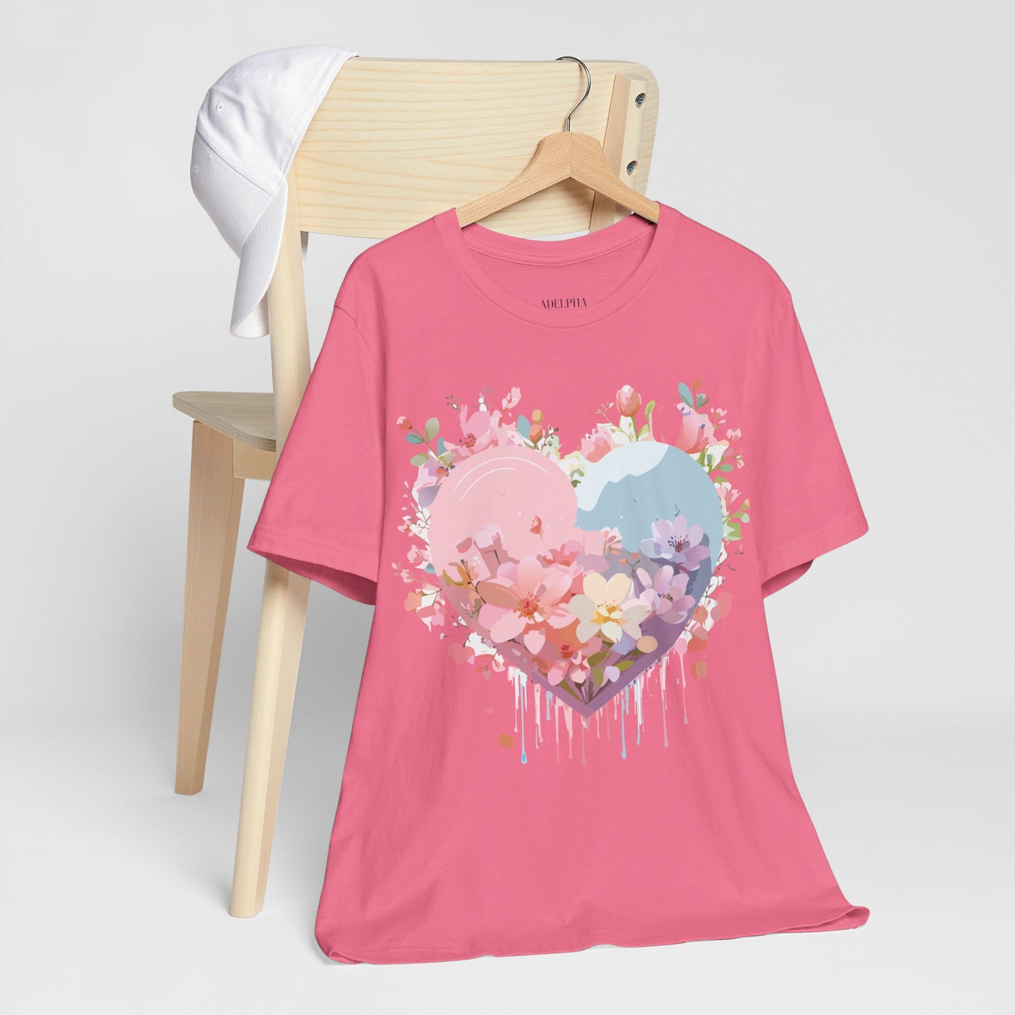 Natural Cotton Tee Shirt - Love story Collection Printify