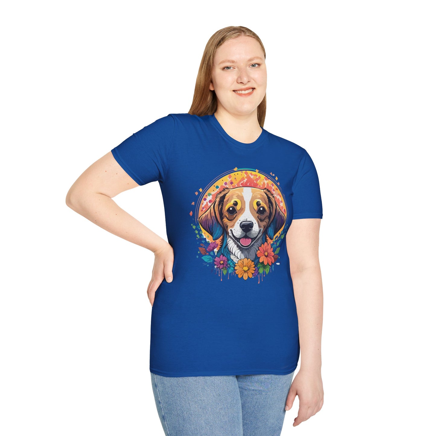 Dog Shirt, Shirt with Dog, Animal Tee, Shirt with Animals