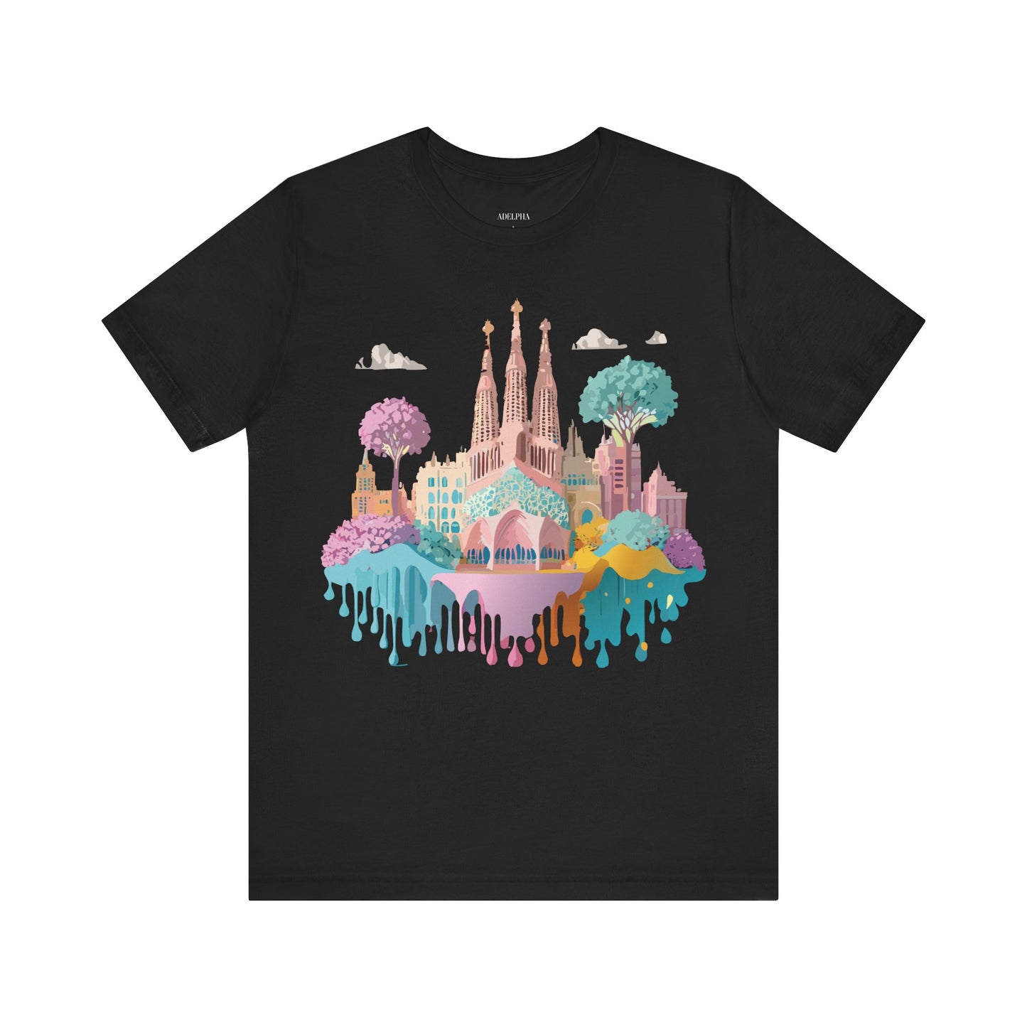 Tourist Shirt, Shirt with Barcelona - ADELPHA