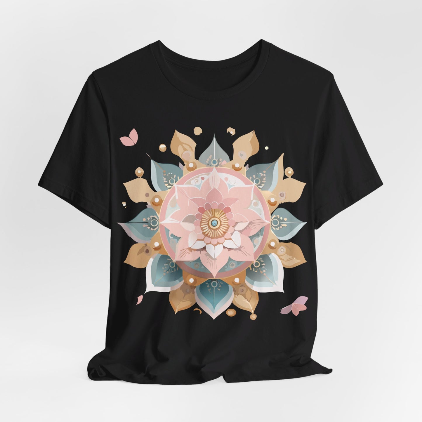 Natural Cotton Tee Shirt - Medallion Collection Printify