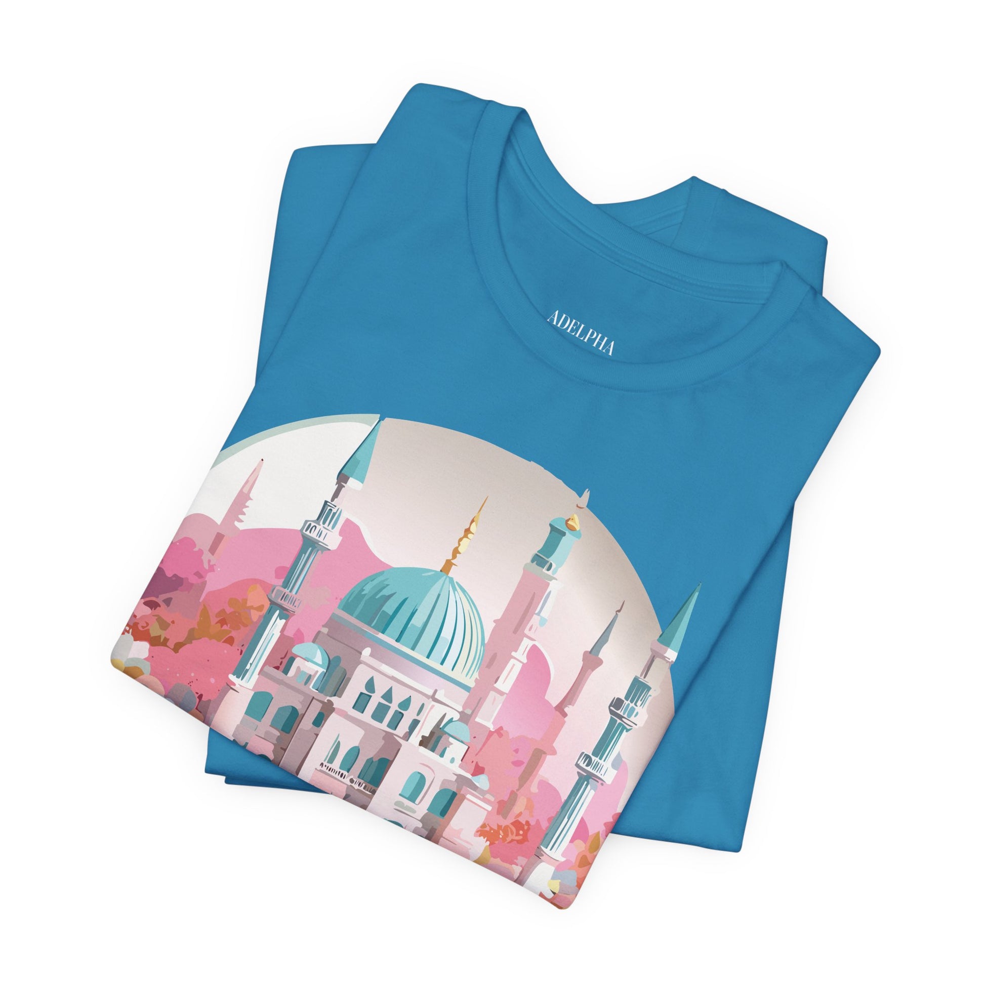 Natural Cotton Tee Shirt - Istanbul, Turkey Printify
