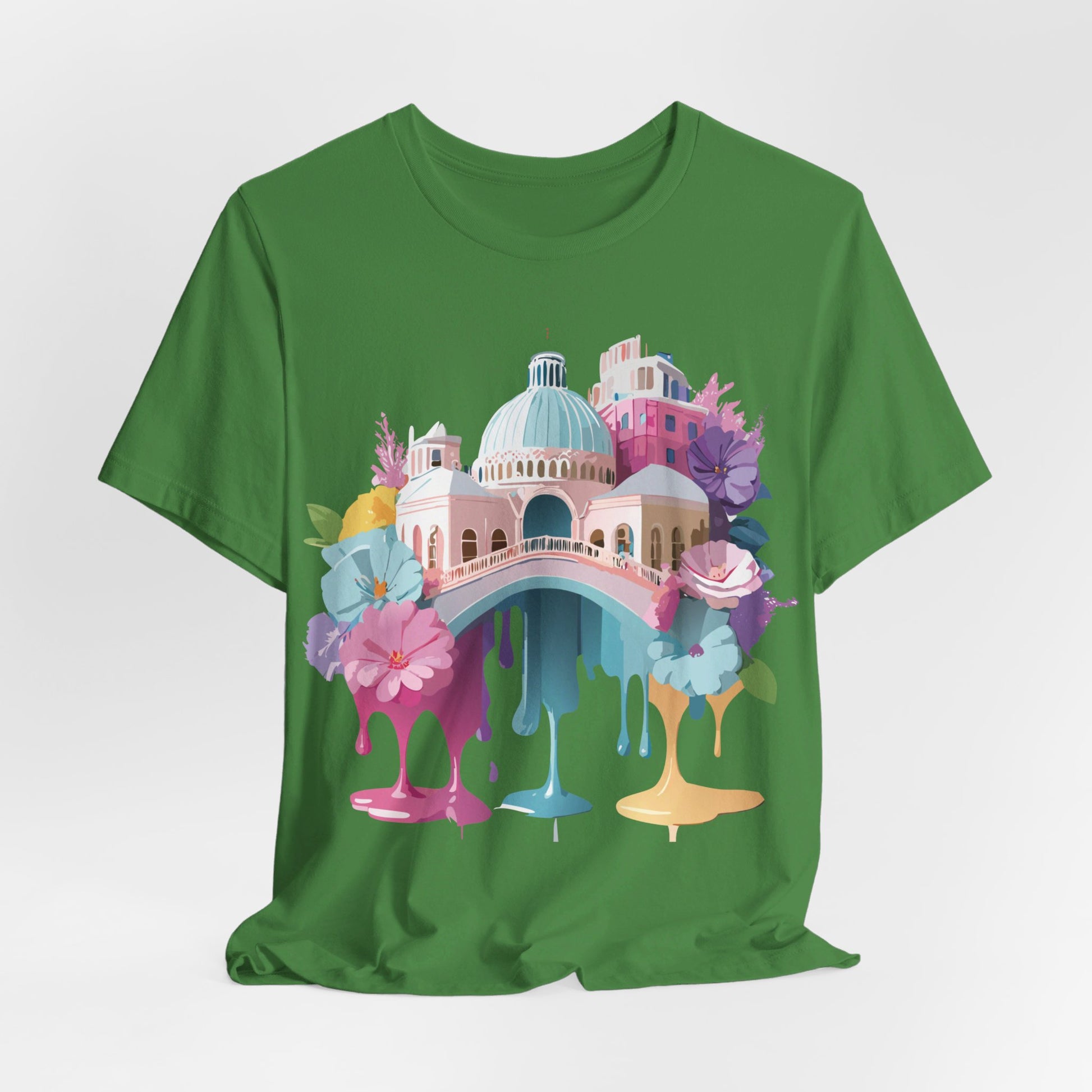 Natural Cotton Tee Shirt - Beautiful Places Collection - Venice Printify