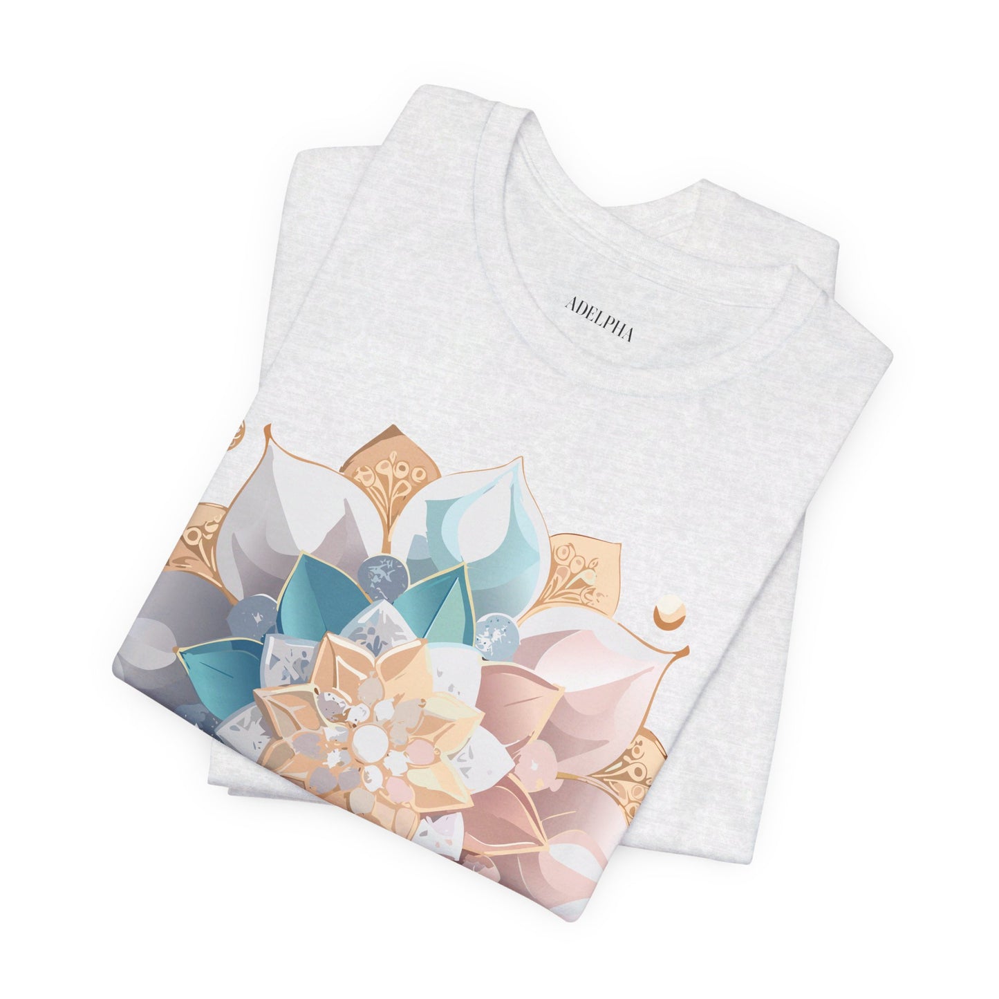 Natural Cotton Tee Shirt - Medallion Collection Printify