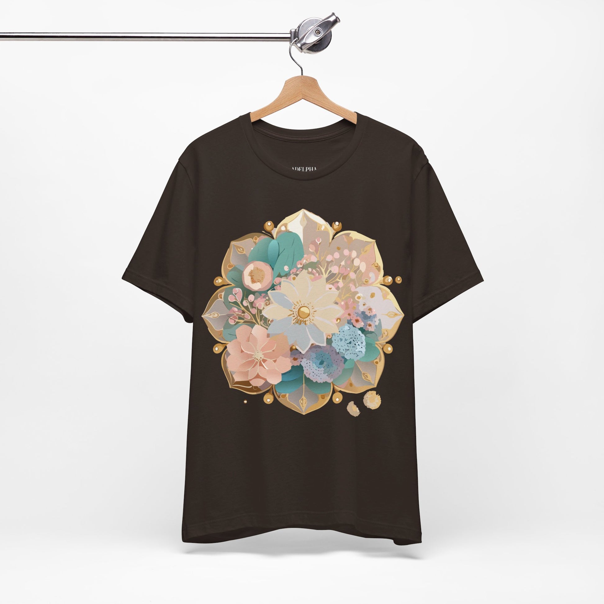 Natural Cotton Tee Shirt - Medallion Collection Printify