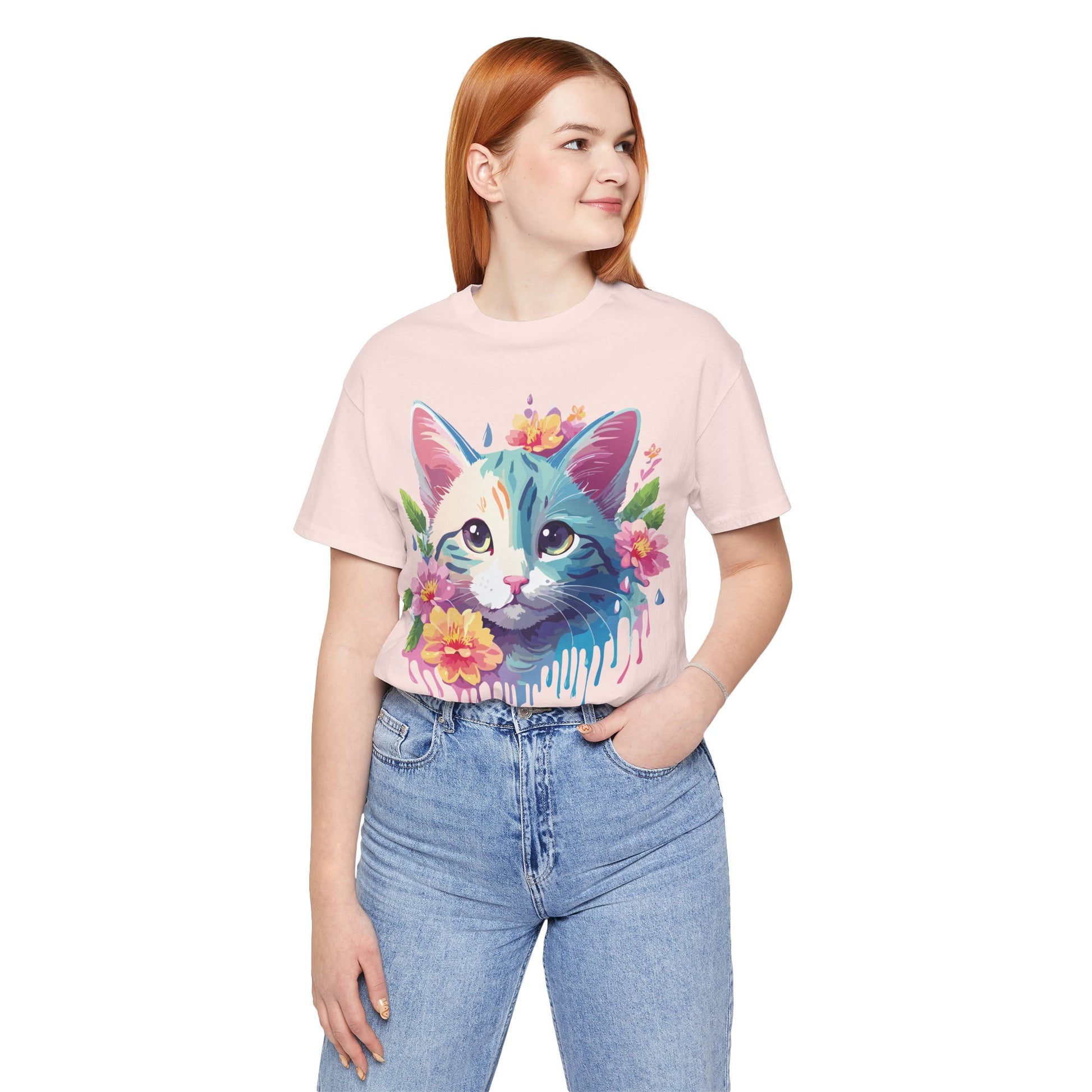 Cat Shirt, Shirt with Cat - ADELPHA