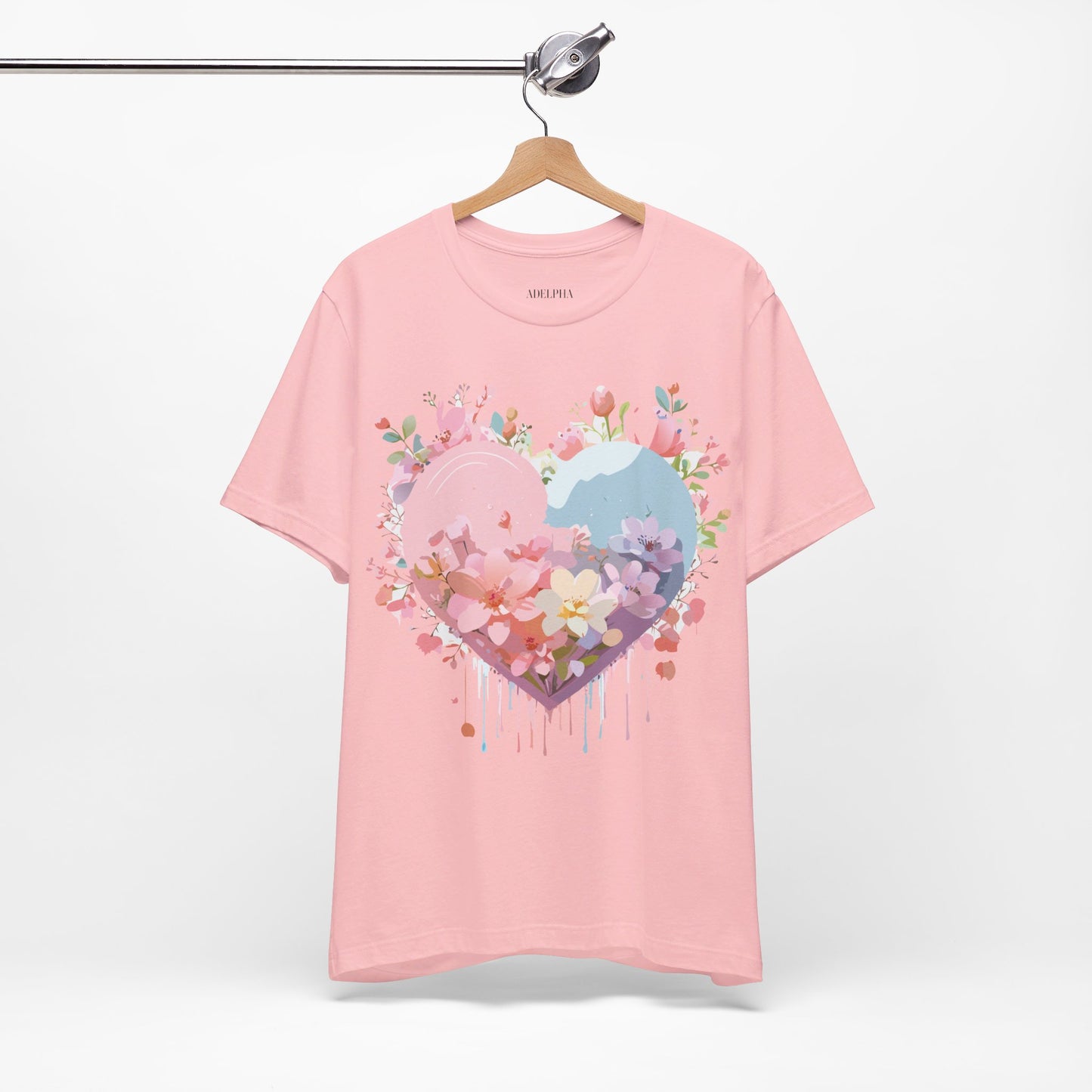 Natural Cotton Tee Shirt - Love story Collection Printify