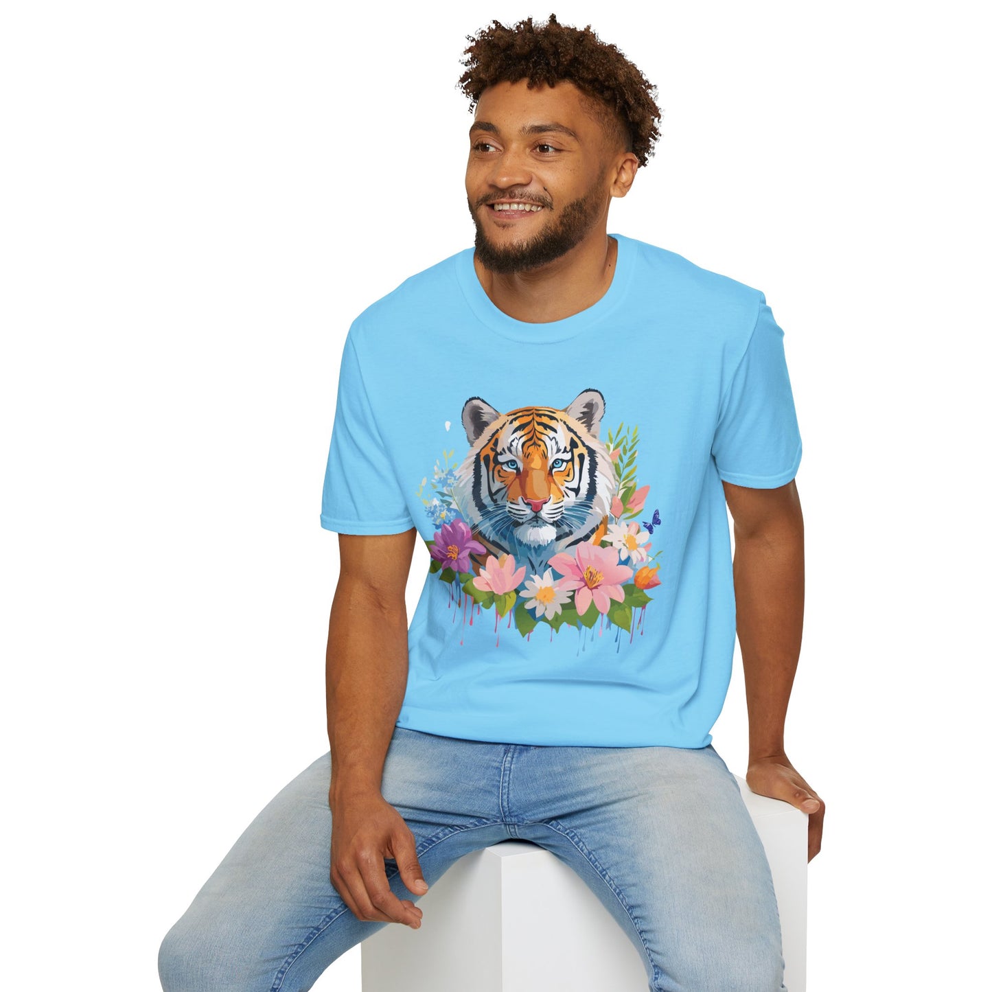 Tiger Shirt, Shirt with Tiger, Animal Tee, Shirt with Animals