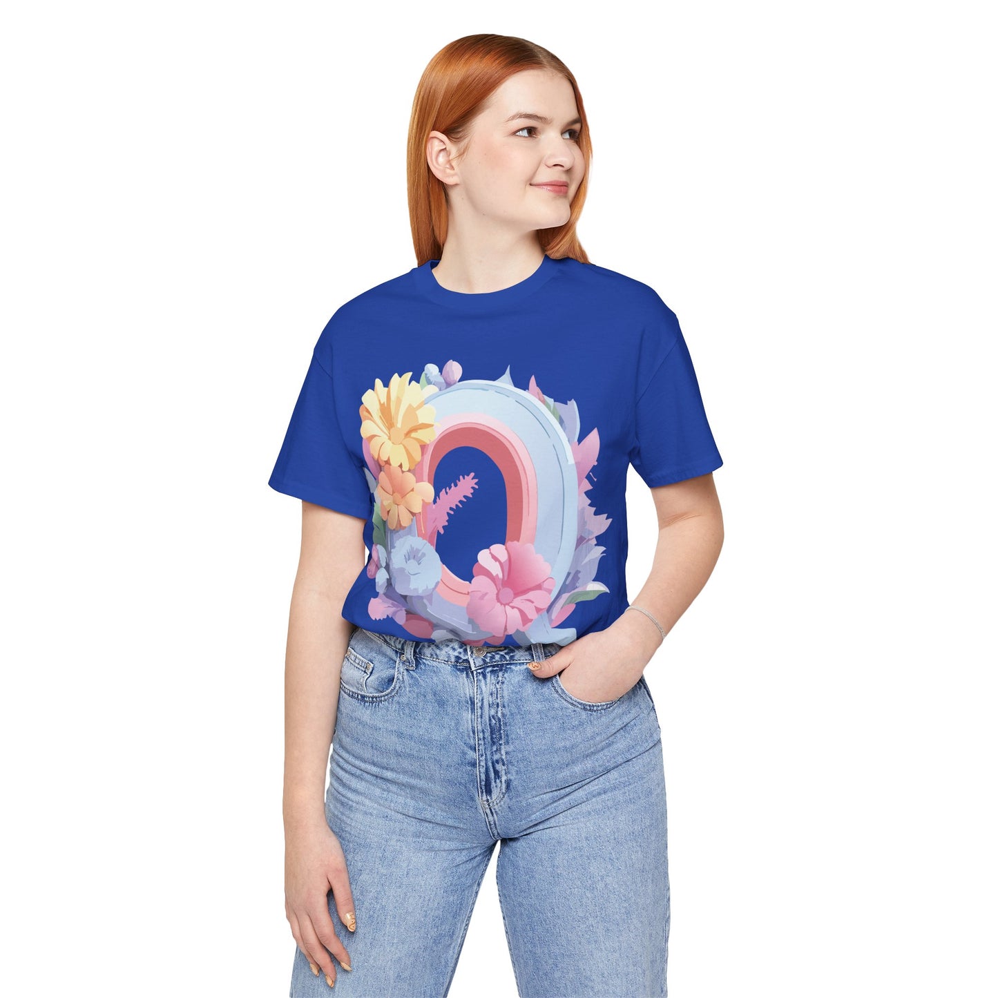 Letter Shirt, Letter Q Shirt - ADELPHA
