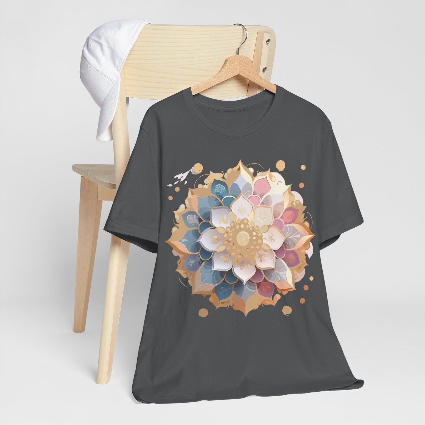Natural Cotton Tee Shirt - Medallion Collection Printify