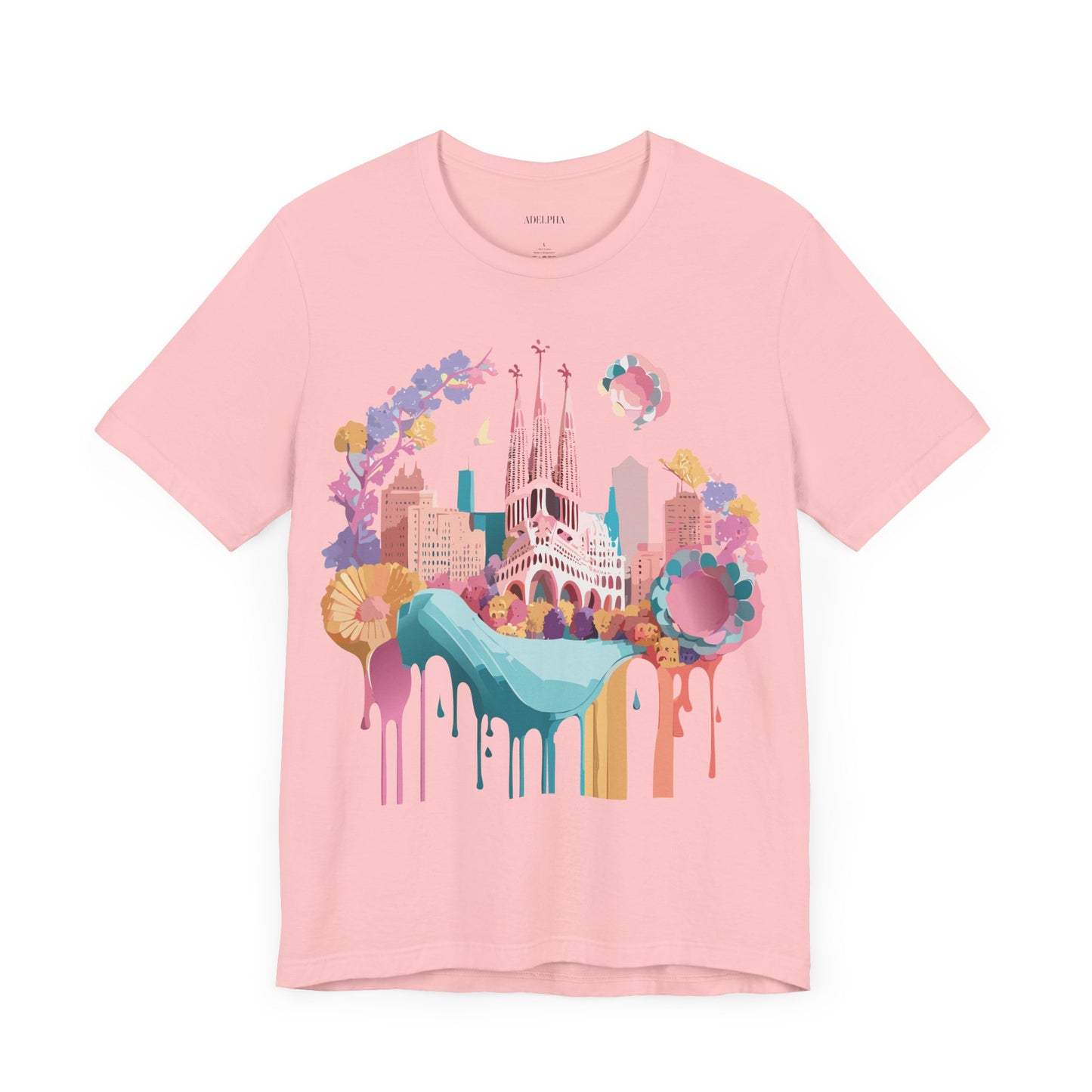 Tourist Shirt, Shirt with Barcelona - ADELPHA