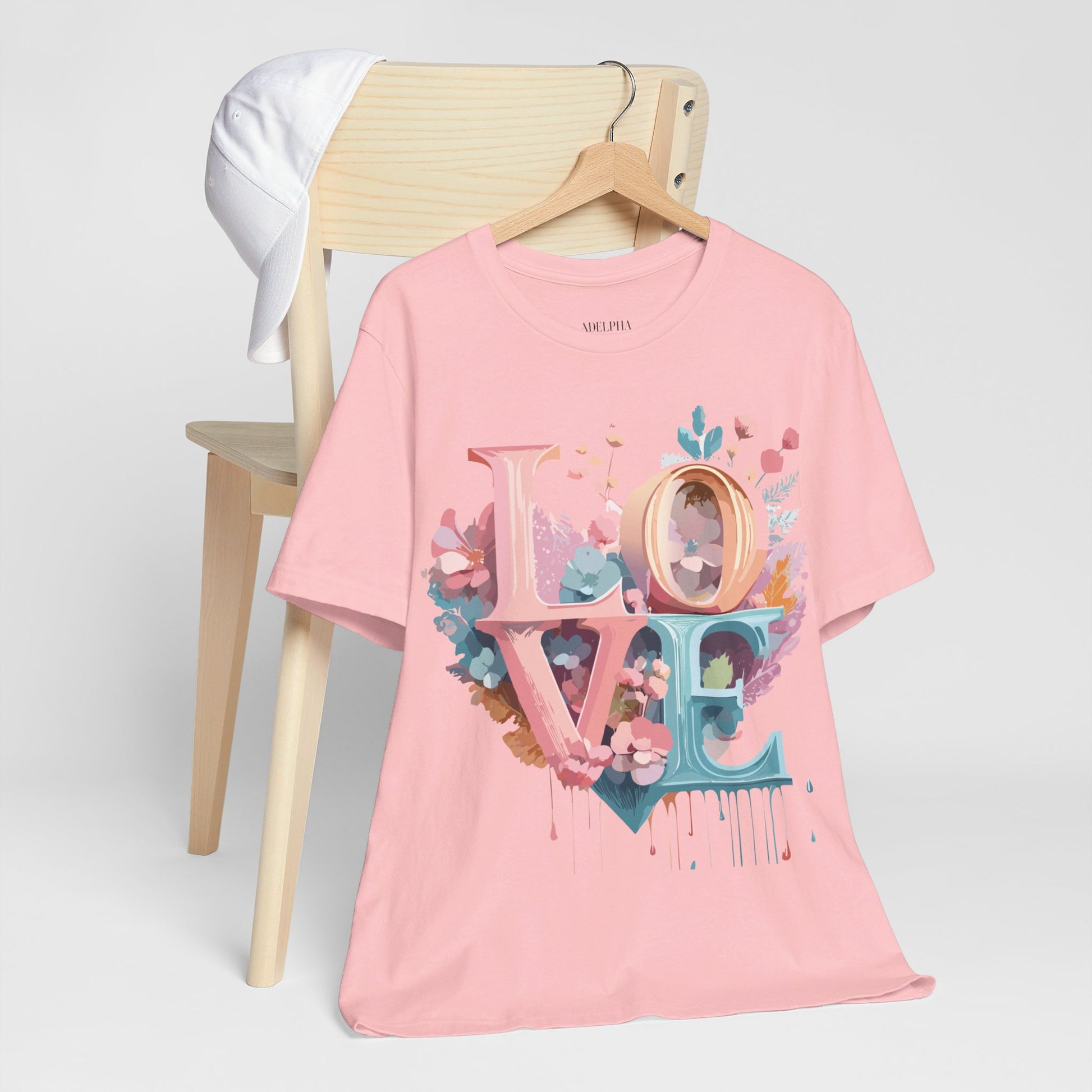 Natural Cotton Tee Shirt - Love story Collection Printify