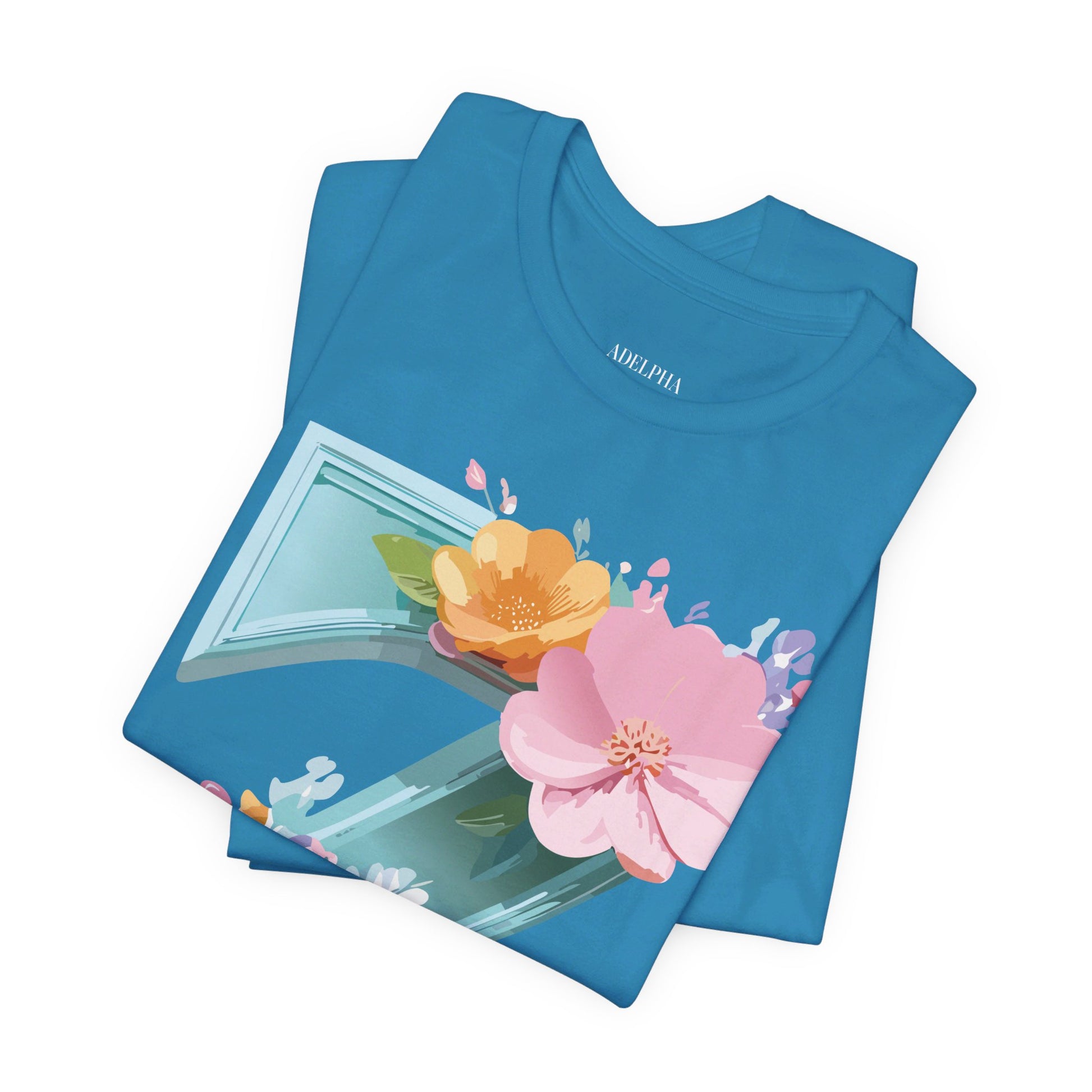 Natural Cotton Tee Shirt - Letters Collection - Z Printify