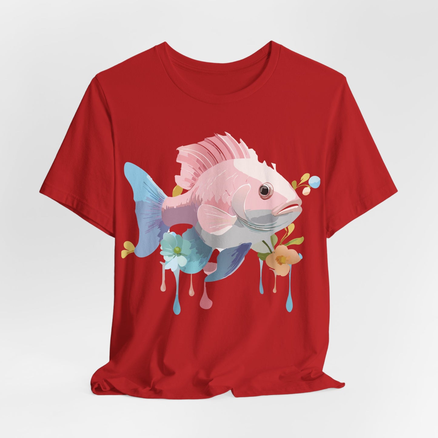 Shirt with Animals | Fish Printify