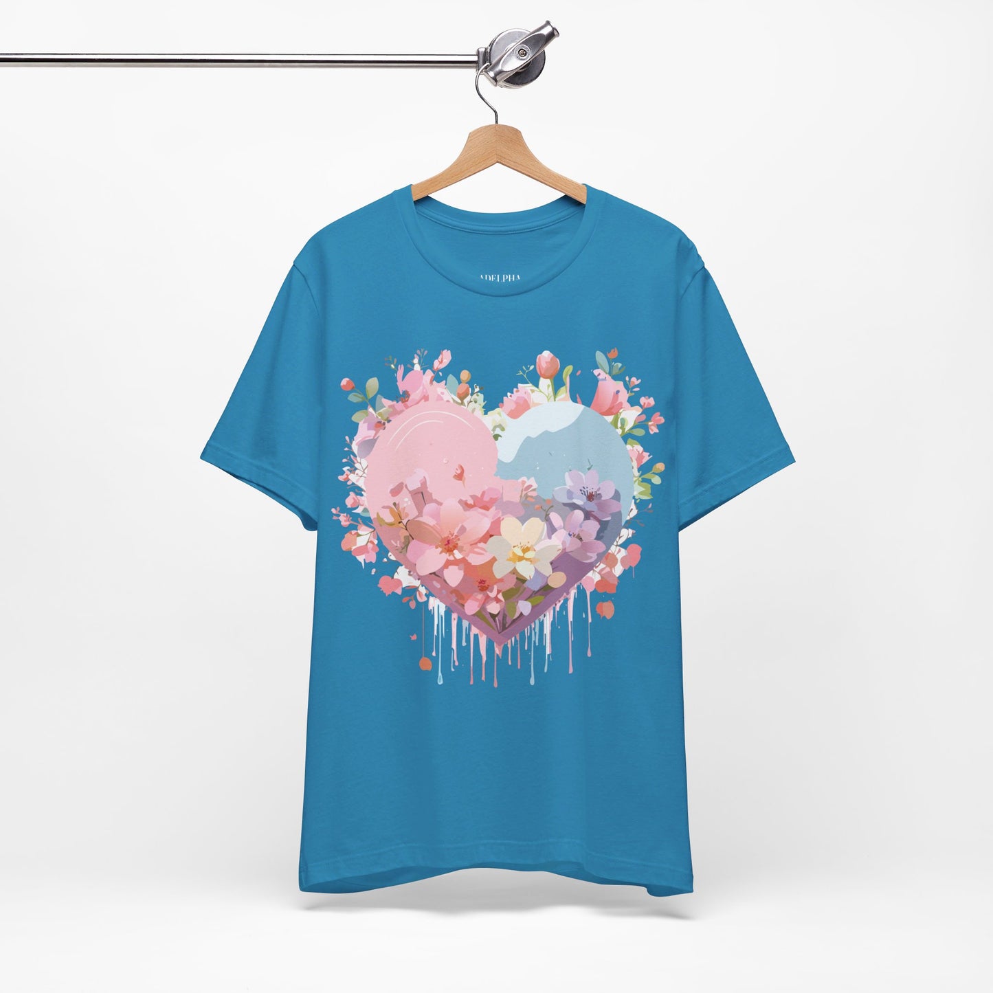 Natural Cotton Tee Shirt - Love Story Collection Printify