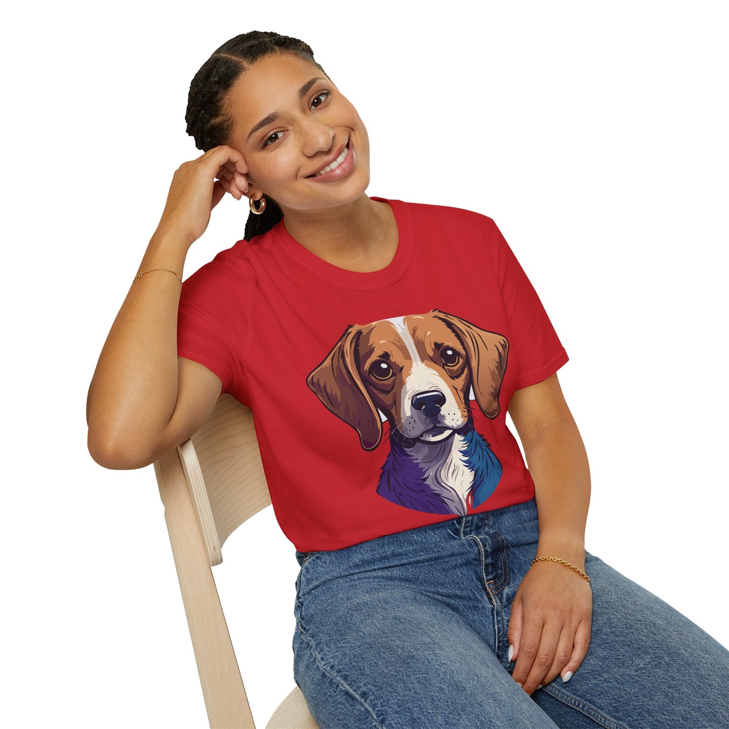 Dog Shirt, Shirt with Dog, Animal Tee, Shirt with Animals
