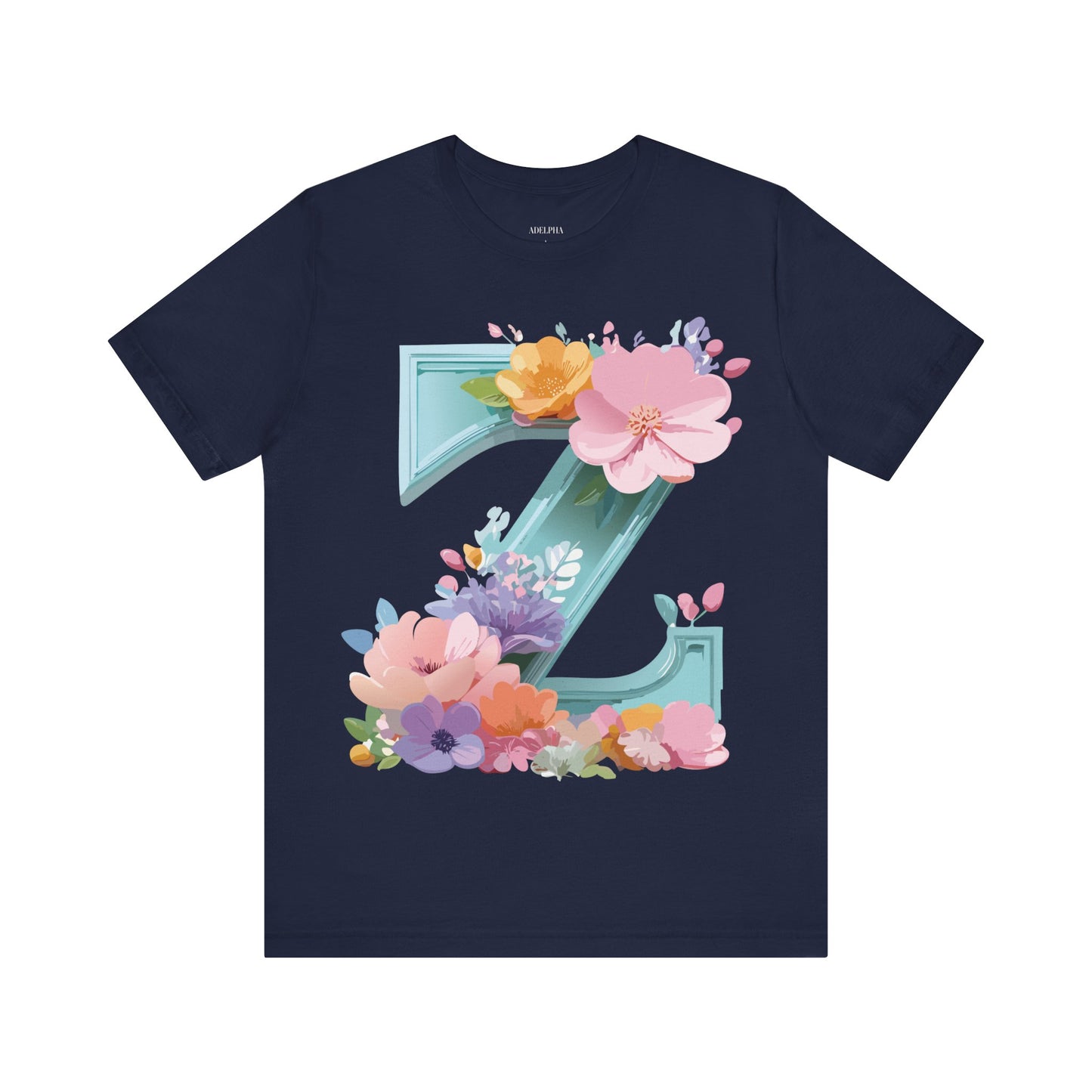 Natural Cotton Tee Shirt - Letters Collection - Z Printify