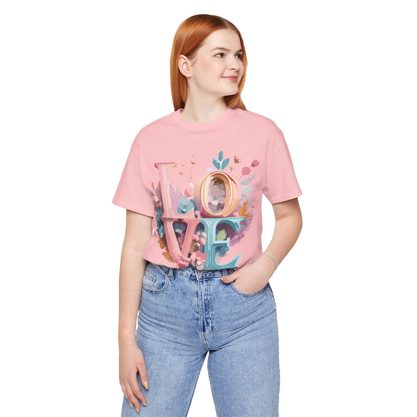 Natural Cotton Tee Shirt - Love story Collection Printify