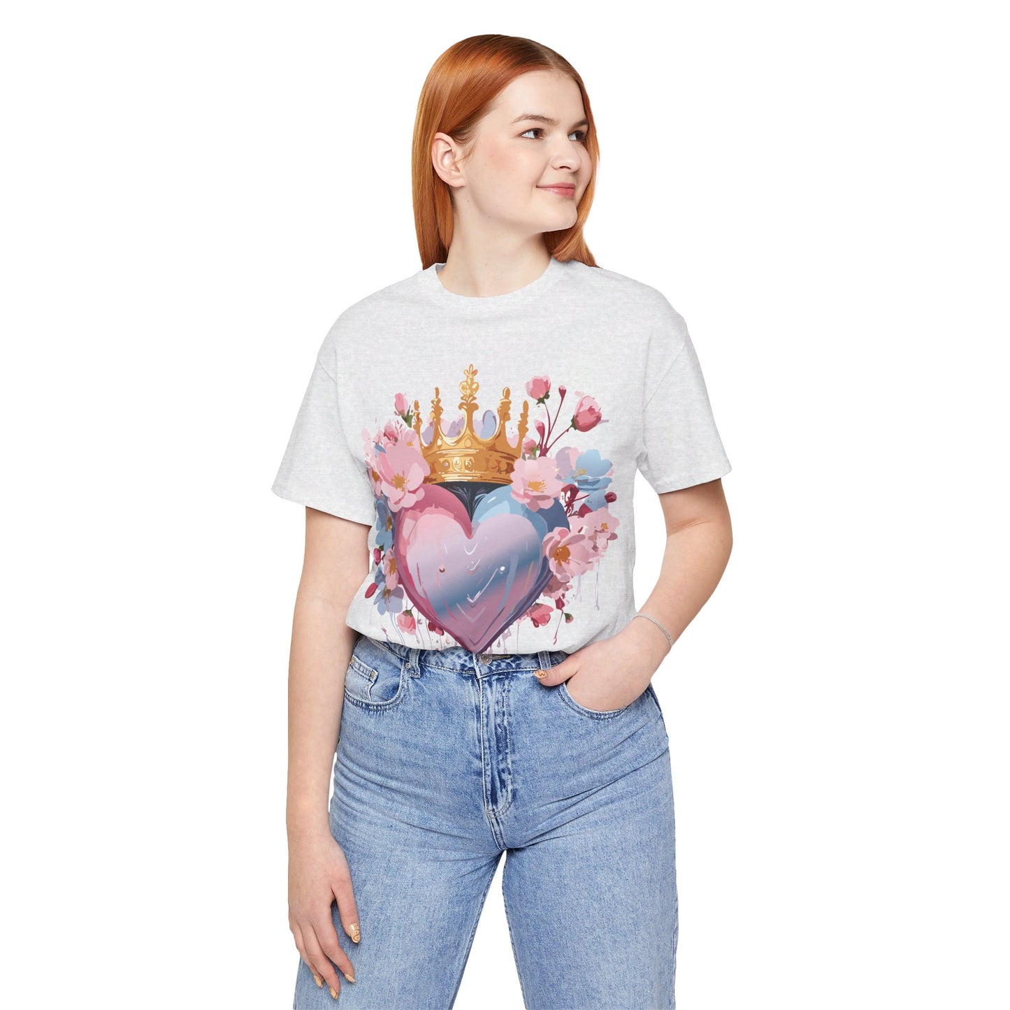 Natural Cotton Tee Shirt - Love story Collection Printify