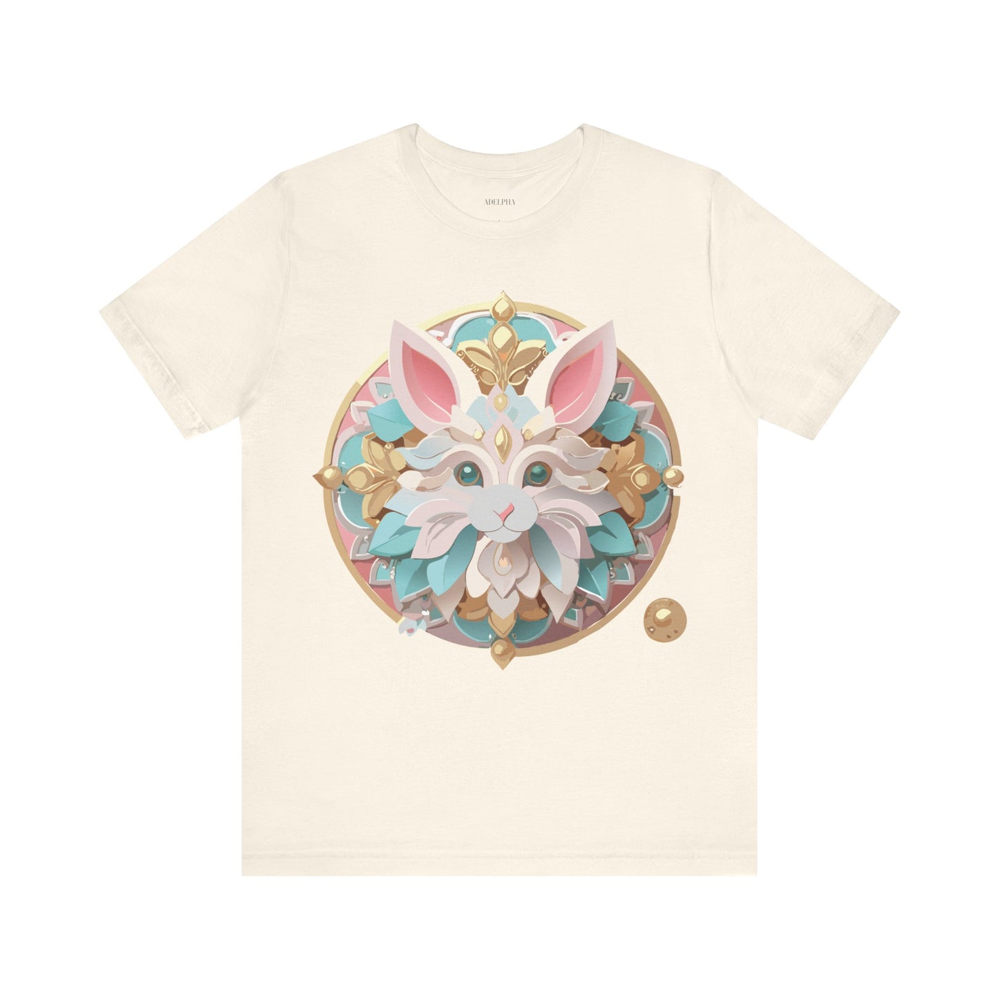 Natural Cotton Tee Shirt - Medallion Collection Printify