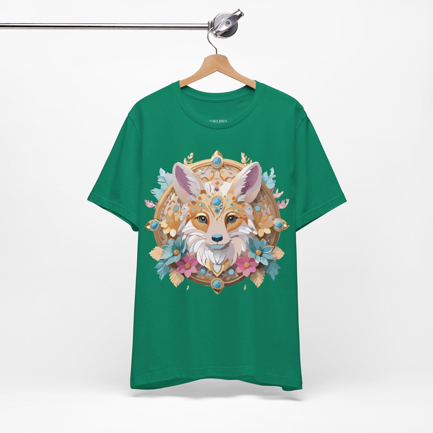 Natural Cotton Tee Shirt - Medallion Collection Printify